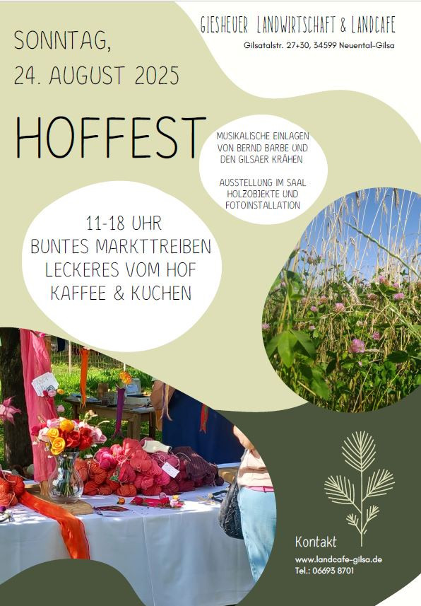 Neuental Hoffest Giesheuer Landcafe