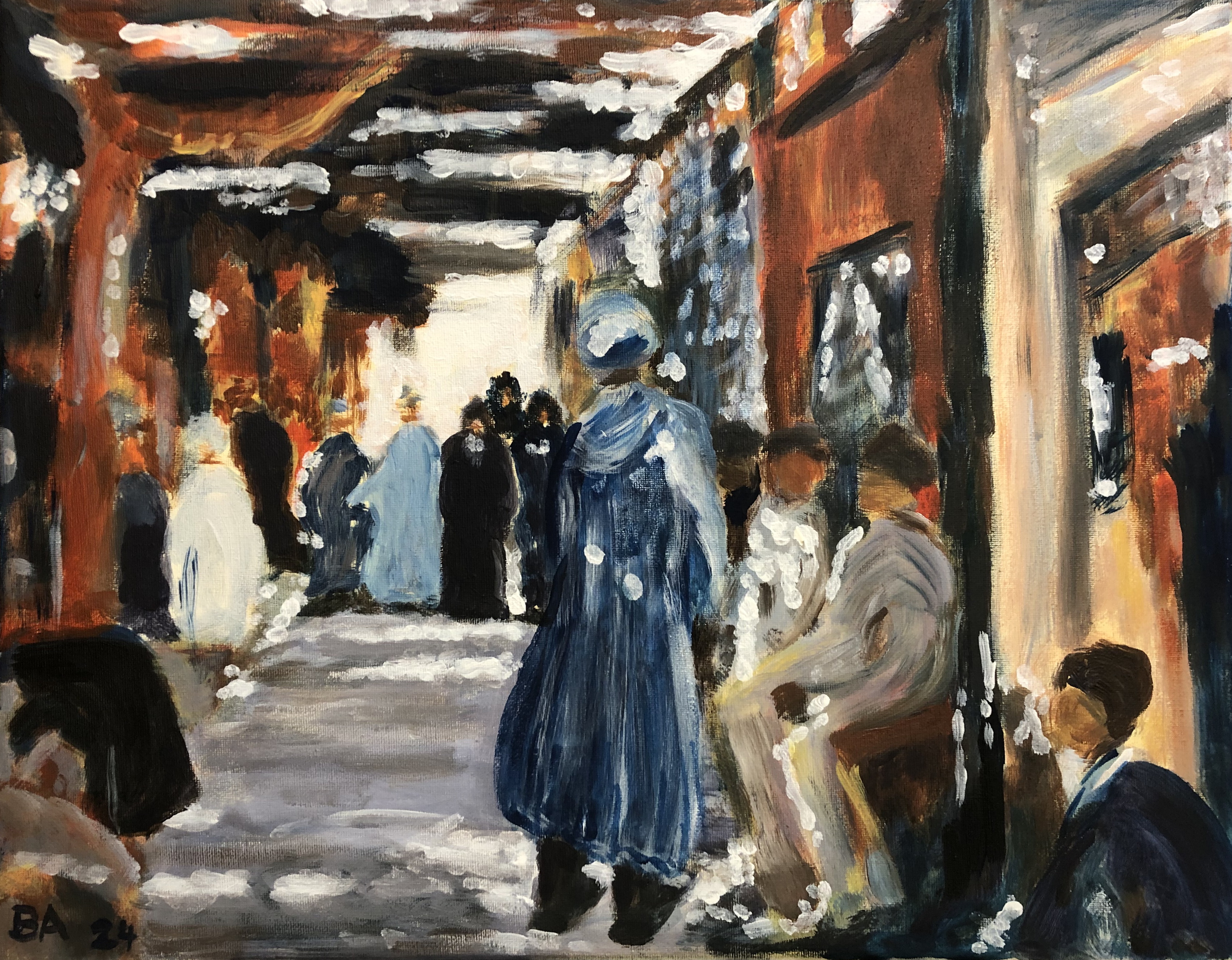 UNTERWEGS - Aquarelle und Malerei von Bettina Akinro