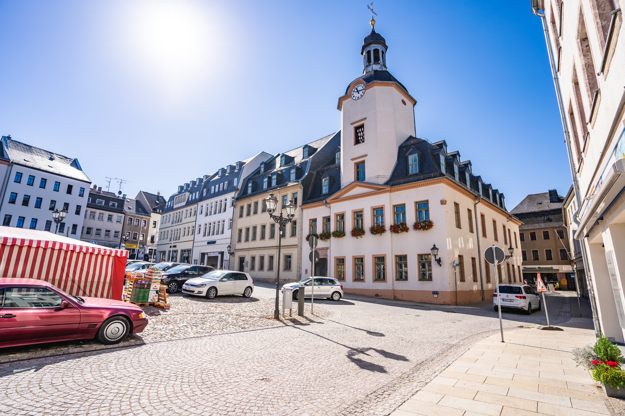 Rathaus Glauchau am Markt – Motiv