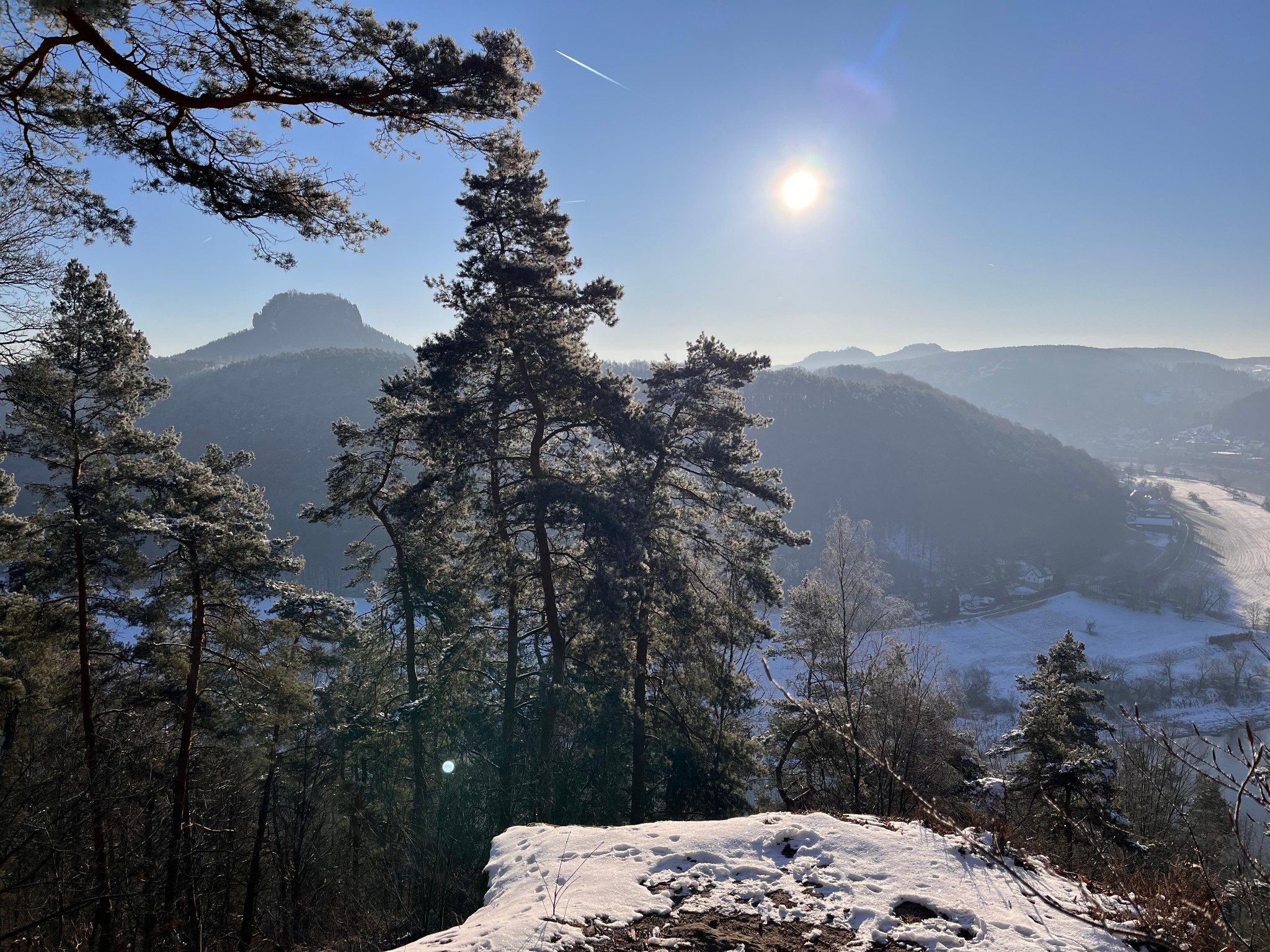 Thürmsdorf: Zur Thiele-Aussicht – Motiv