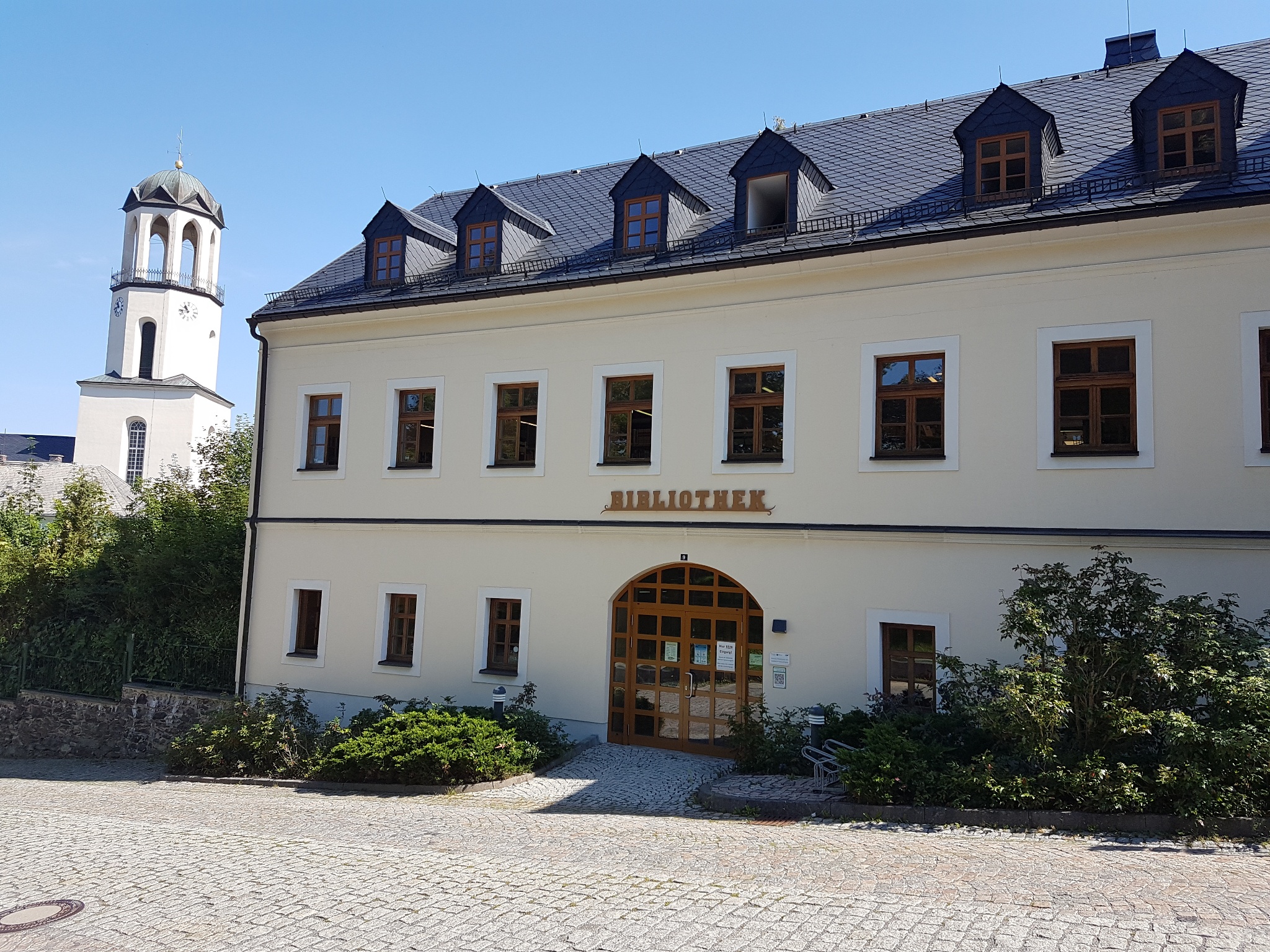 Stadtbibliothek Auerbach/Vogtland – Motiv
