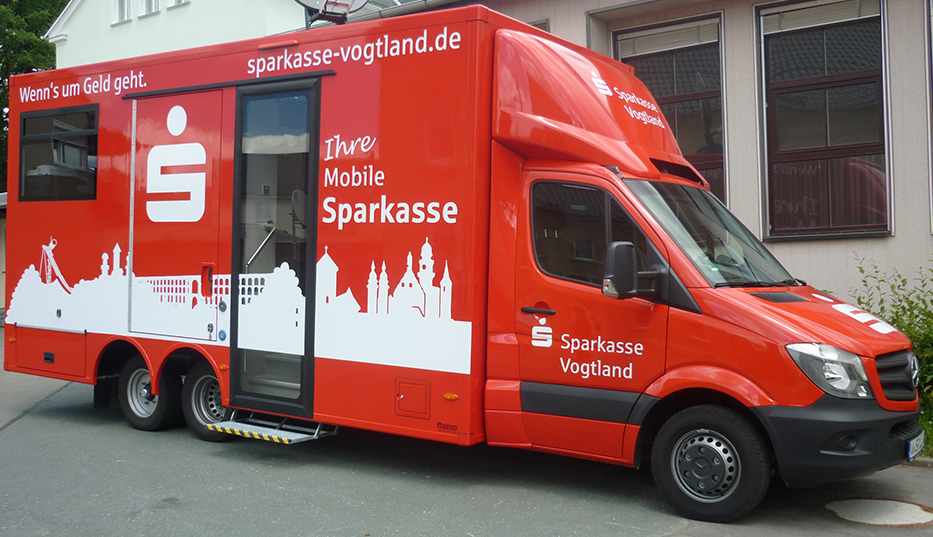 Sparkasse Vogtland – Mobile Sparkasse Neustadt – Motiv