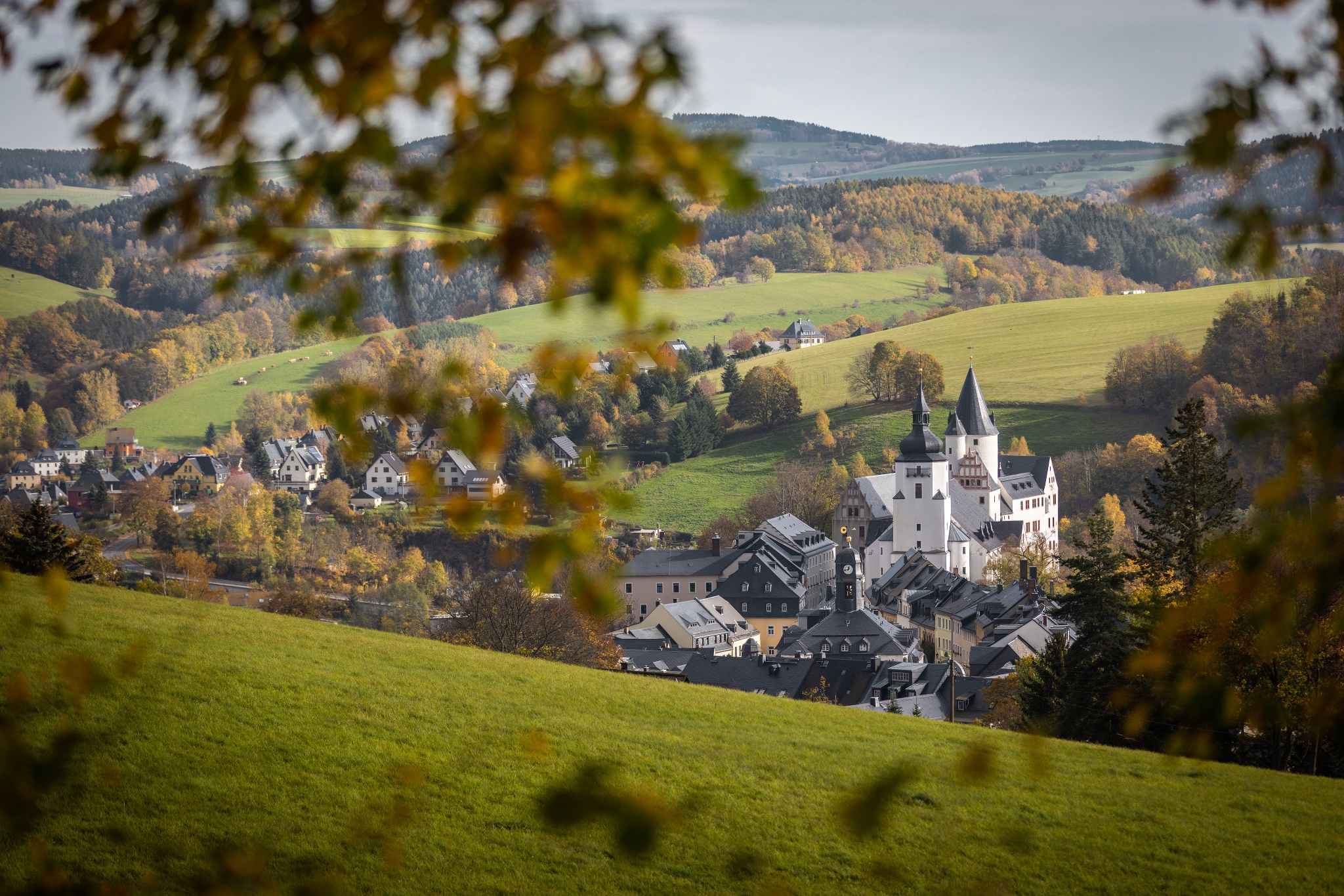 Altstadtzauber und europäische Spuren in Schwarzenberg – Motiv