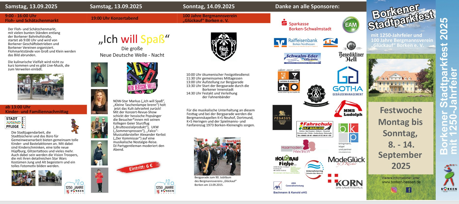 Flyer 2025 Außenseite