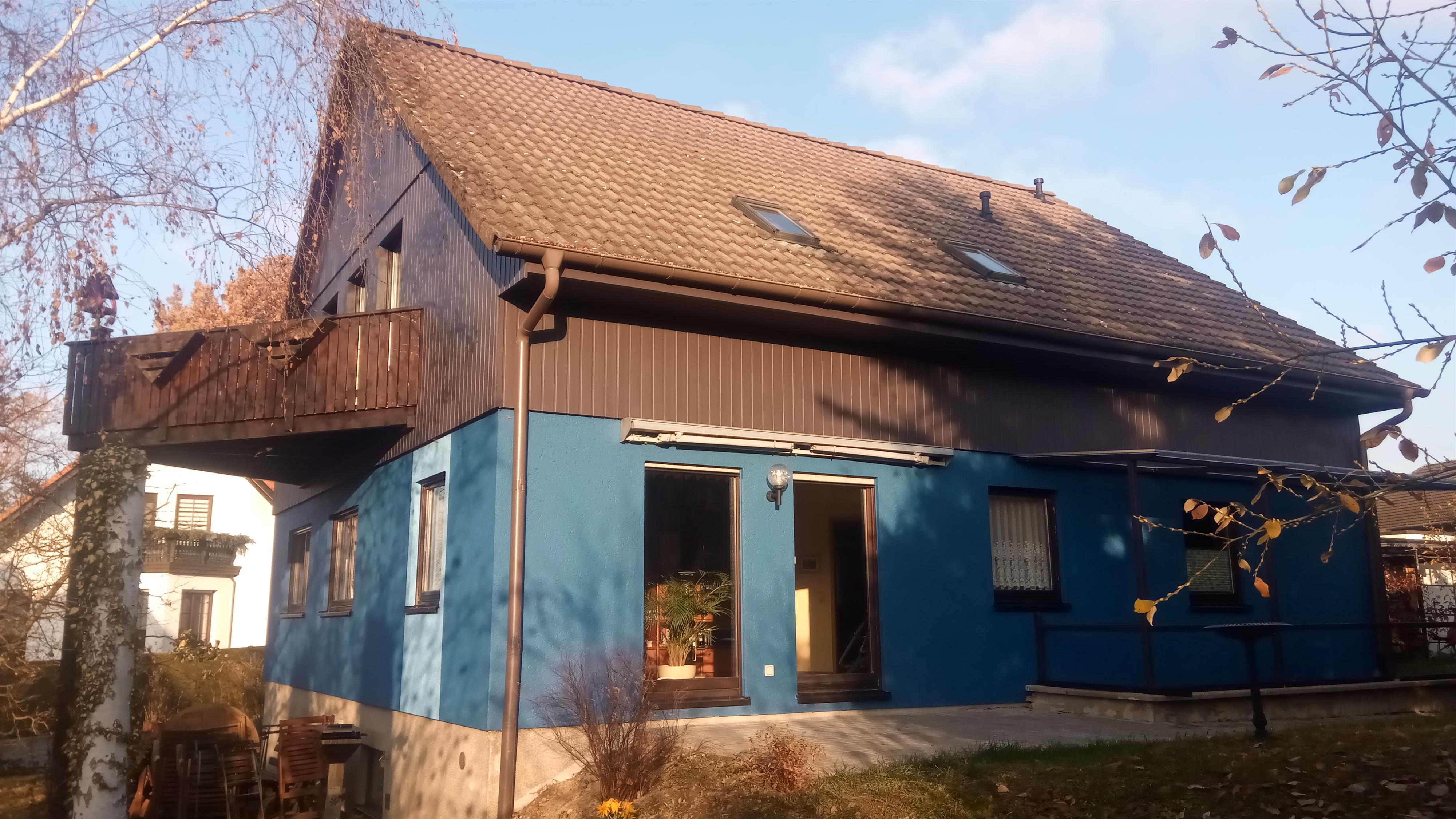 Rückseite Ferienwohnung Auenblick