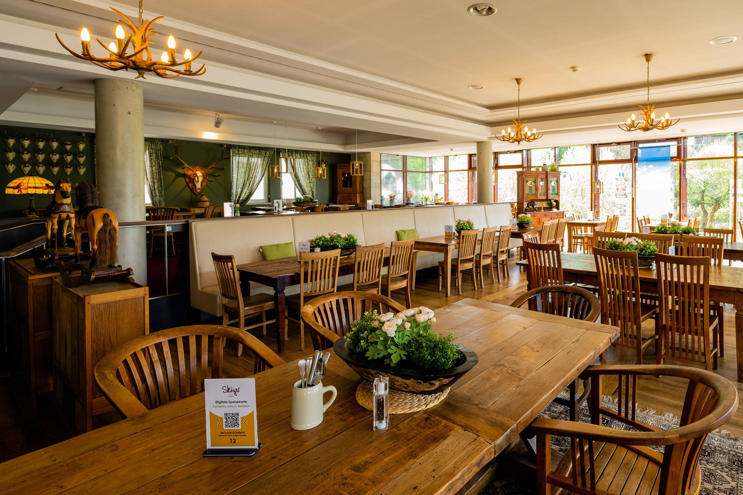 Panorama-Bistro im Steiger Hotel Rathener Hof – Motiv