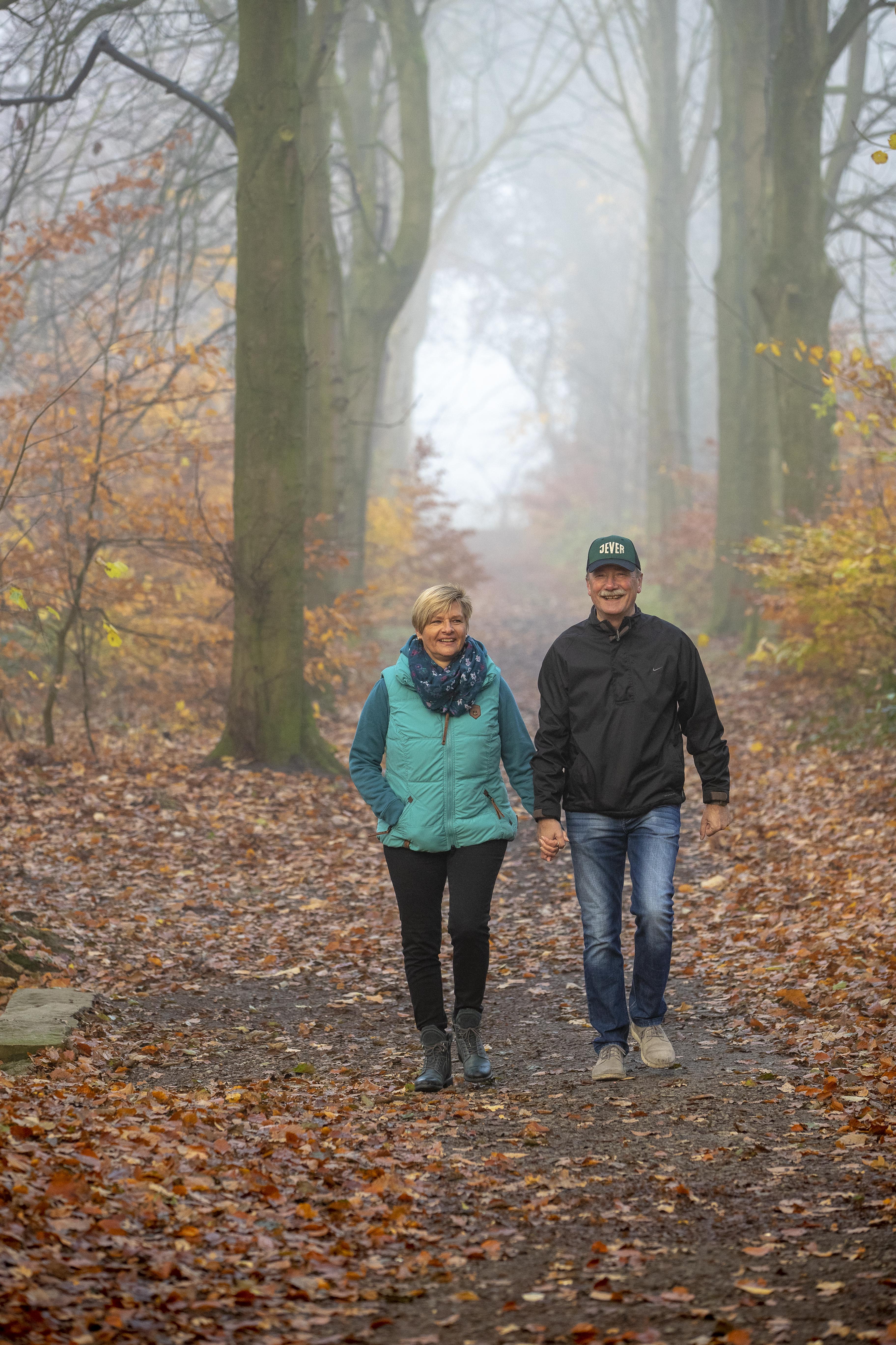 Durch den Upjever Forst