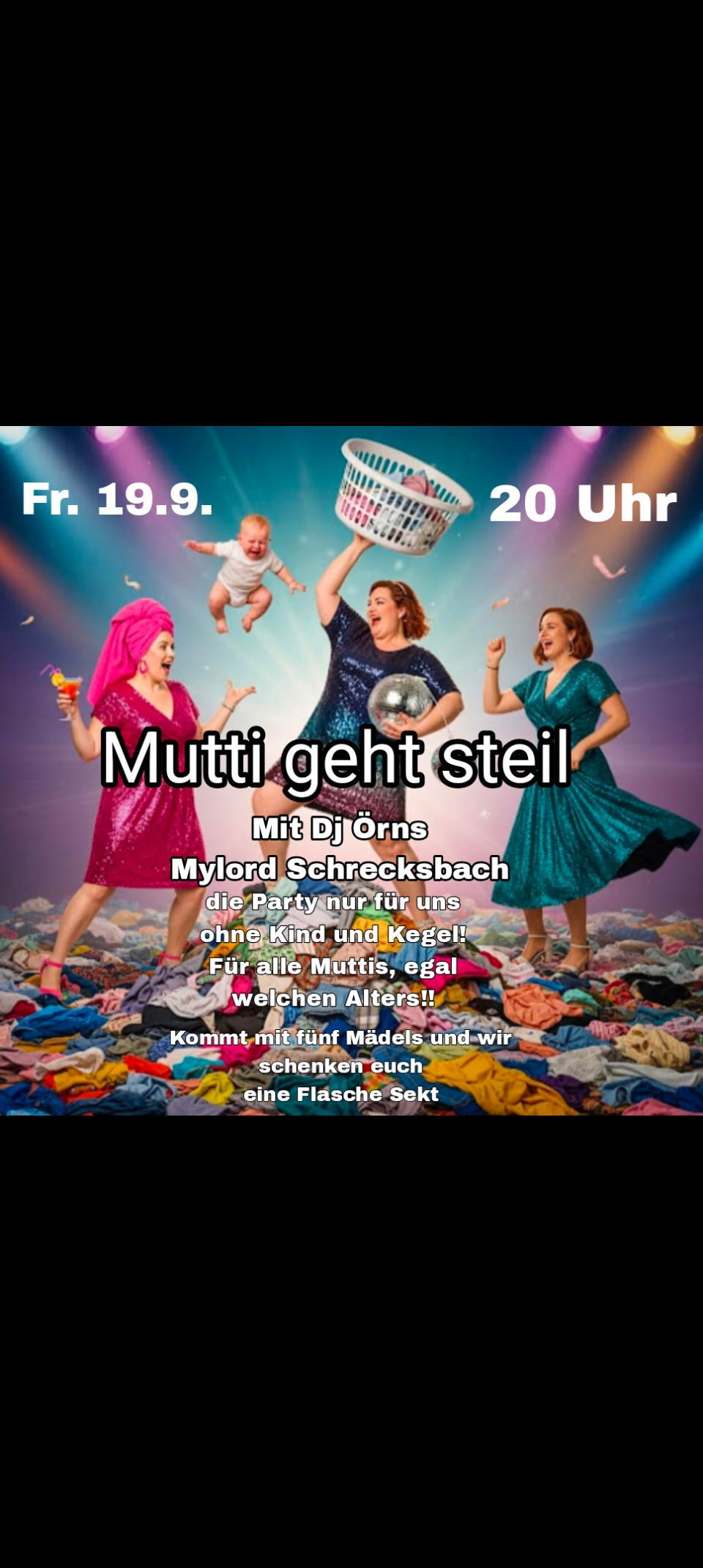 Mutti geht steil