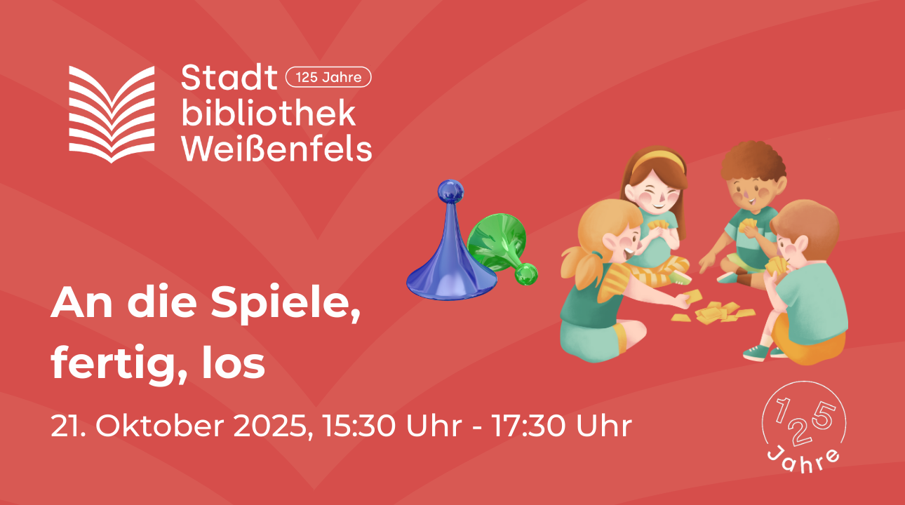 Ferien in der Stadtbibliothek - Spielenachmittag