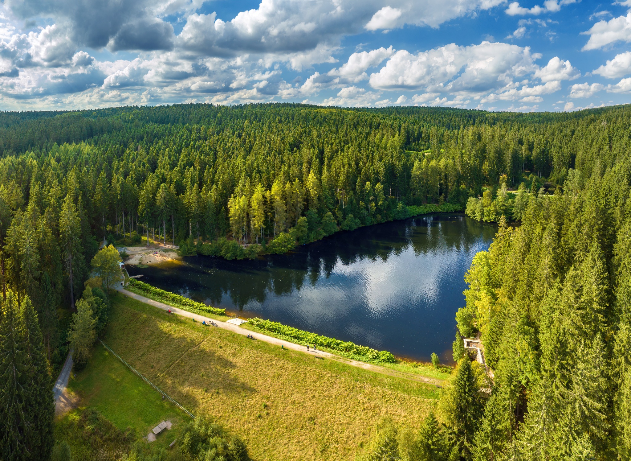 Stausee Carolagrün/Schönheide – Motiv