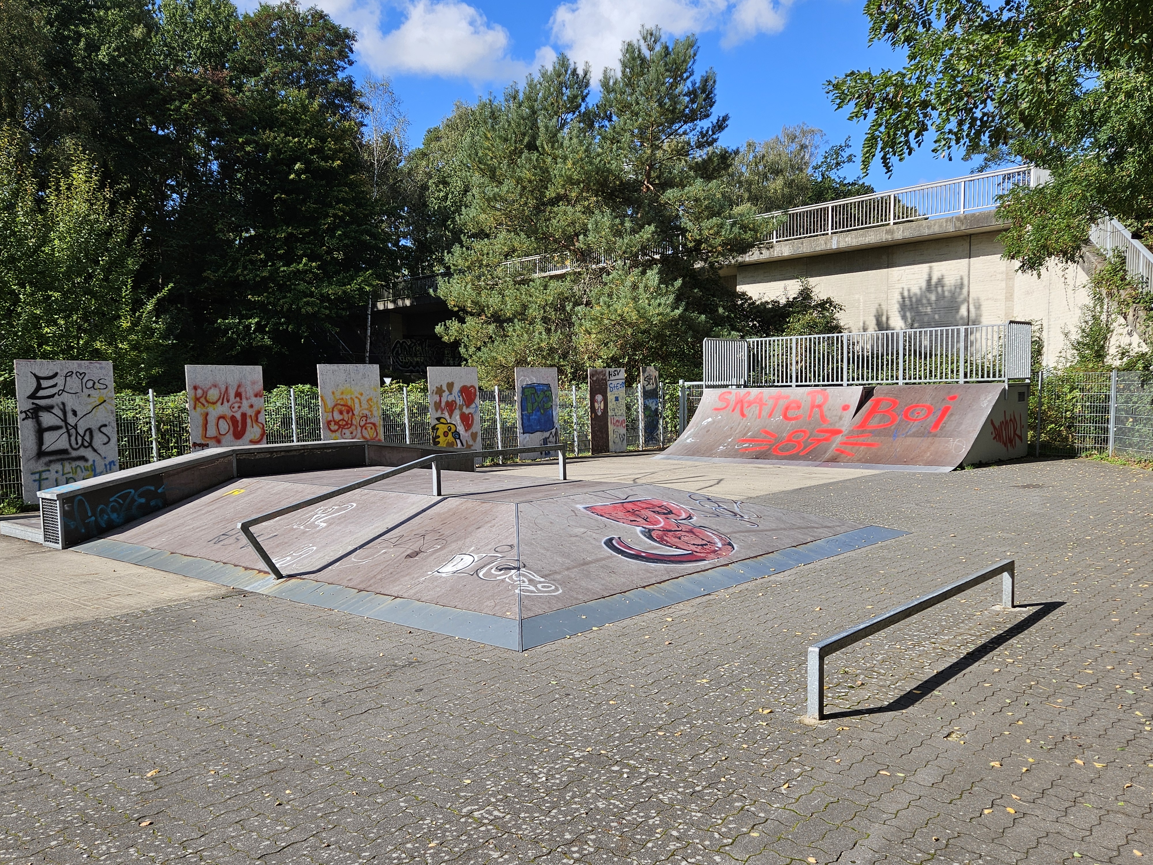 Skateranlage am Hemmoorer Bahnhof