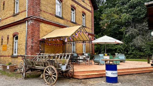 Traktor- und Oldtimertreffen am alten Bahnhof AMERIKA