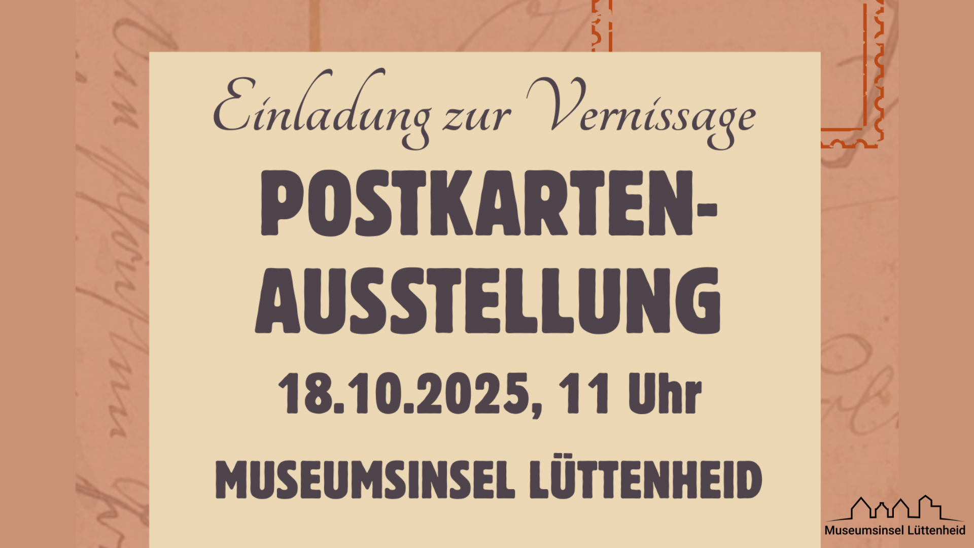 Ausstellungseröffnung: Postkarten-Ausstellung