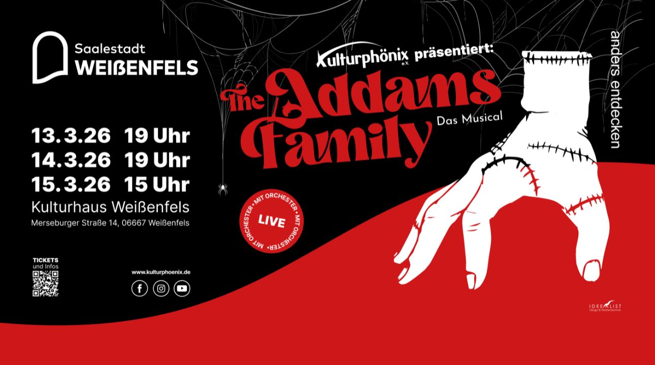 The Addams Family - Das Musical präsentiert vom Kulturphönix e.V. 