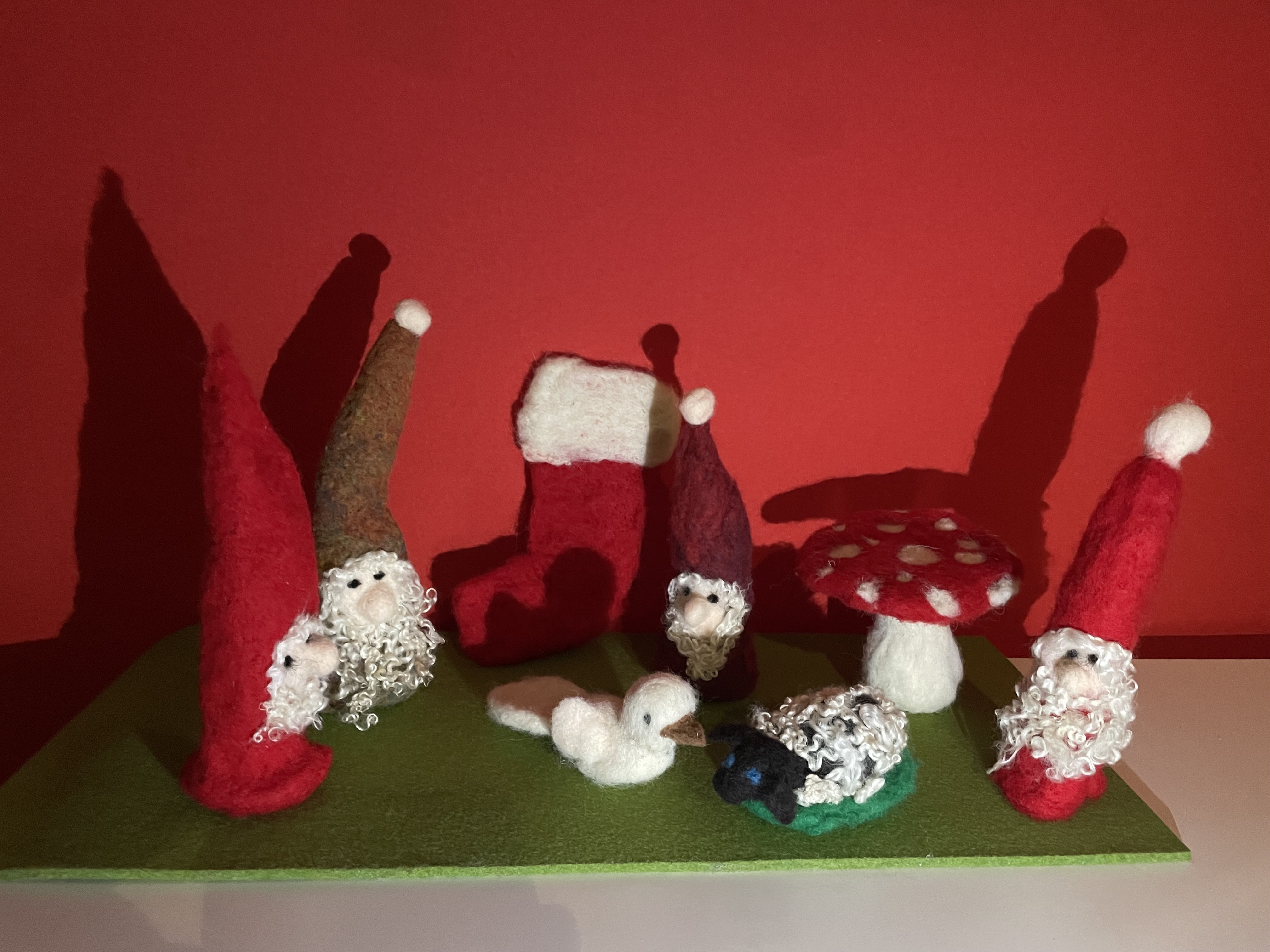 Weihnachtswerkstatt: Wichtelfilzen