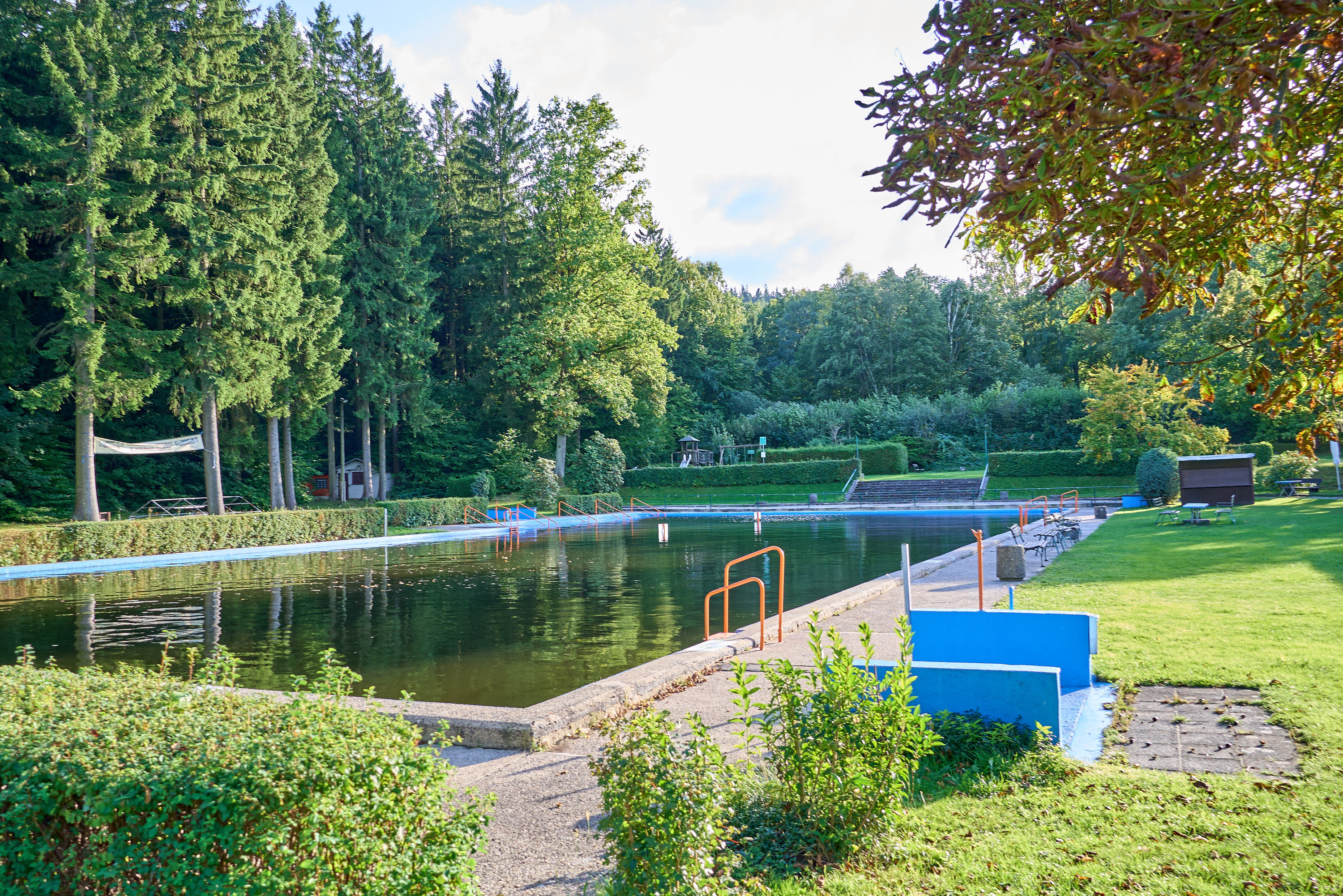 Waldbad Polenz – Motiv