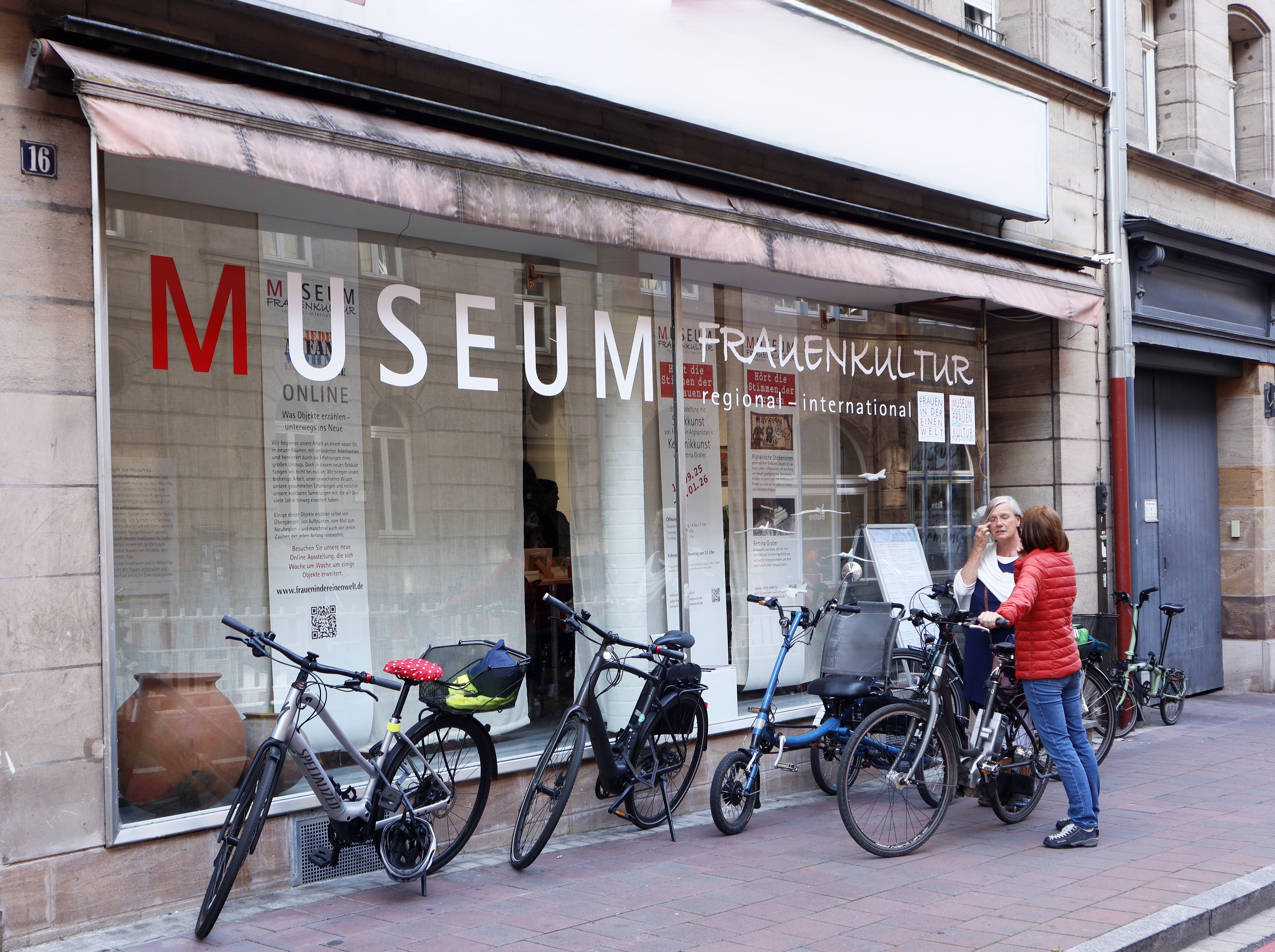 Fensterfront Museum Frauenkultur