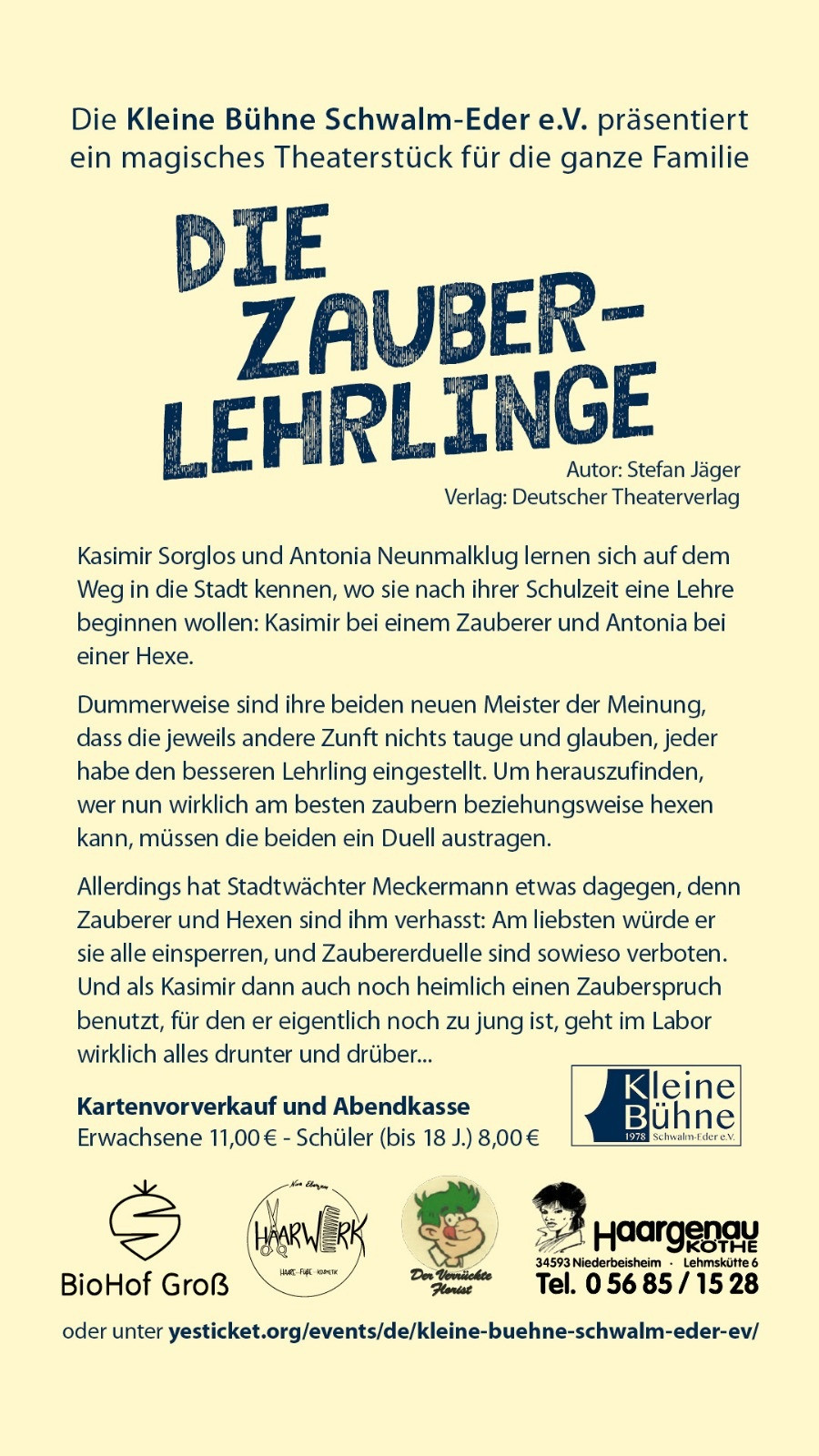 Plakat_2 - Die Zauberlehrlinge