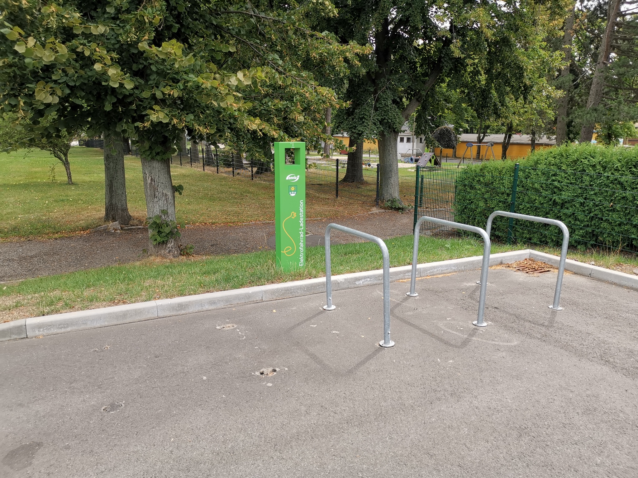 E-Bike-Ladestation – Hartmannsdorf – Motiv