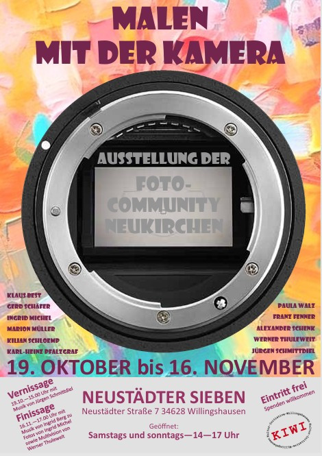 Plakat - Malen mit der Kamera