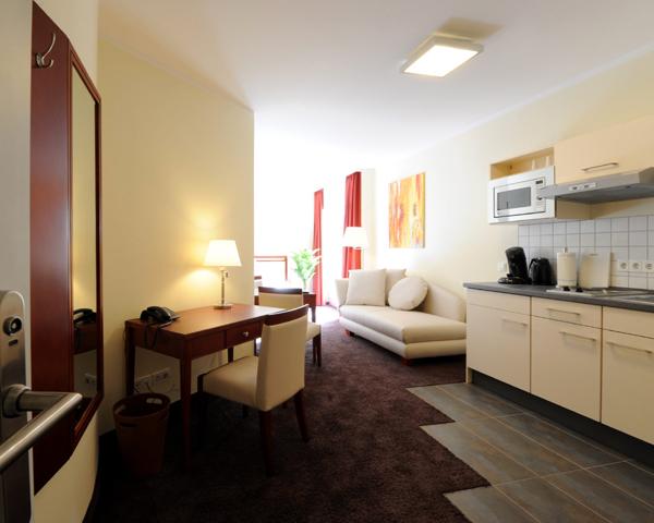 Zimmer SchlafGut Appartementhotel Leipzig