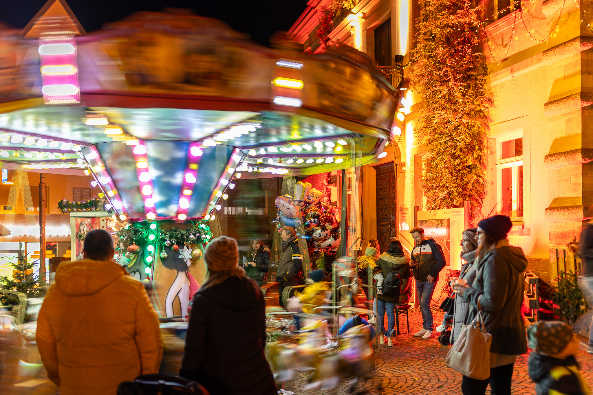 Familienspaß auf dem Brettener Weihnachtsmarkt