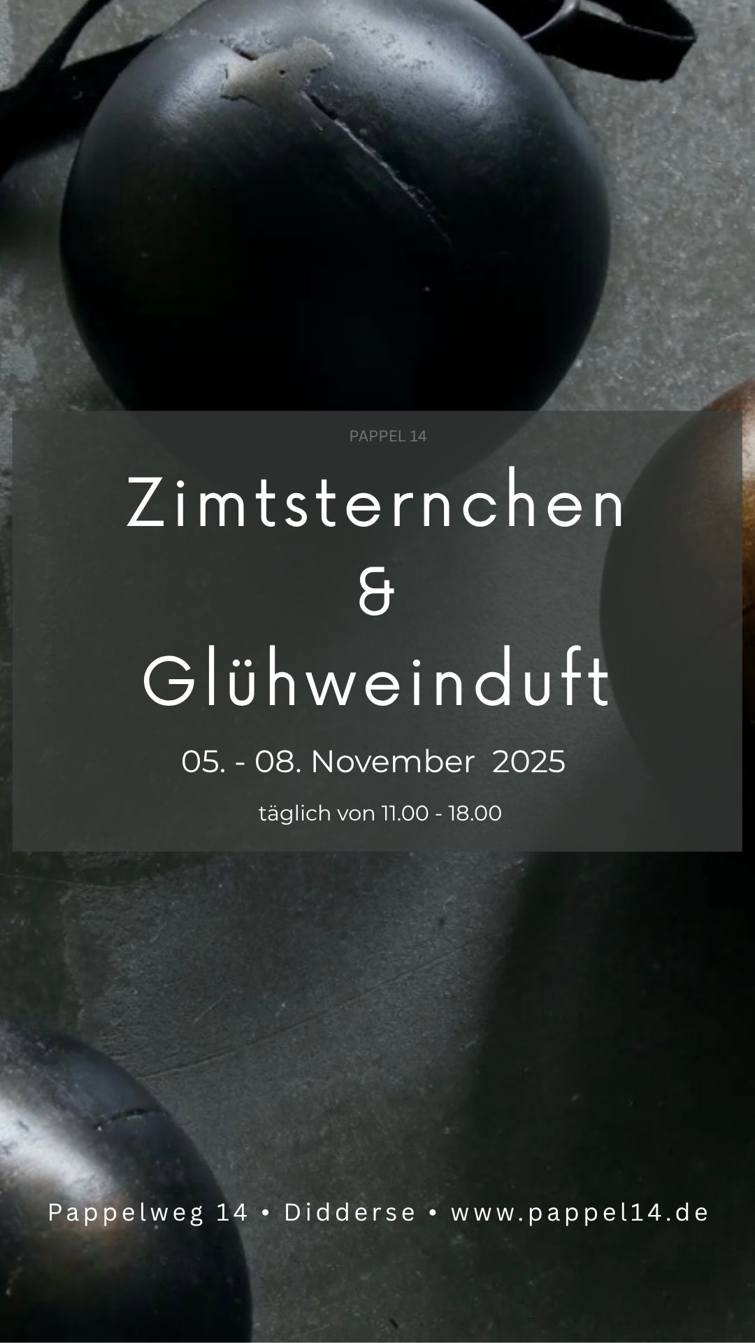 Zimtsternchen & Glühweinduft