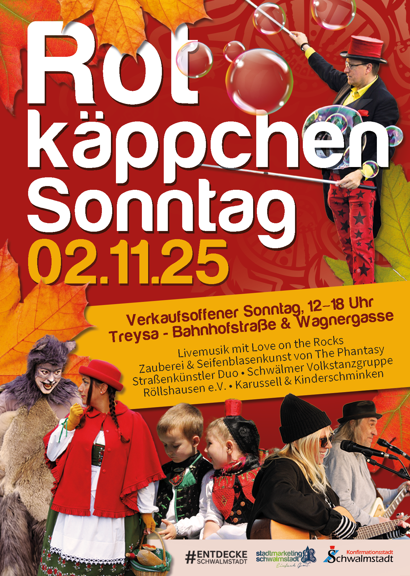 Rotkäppchen-Sonntag Plakat 2025