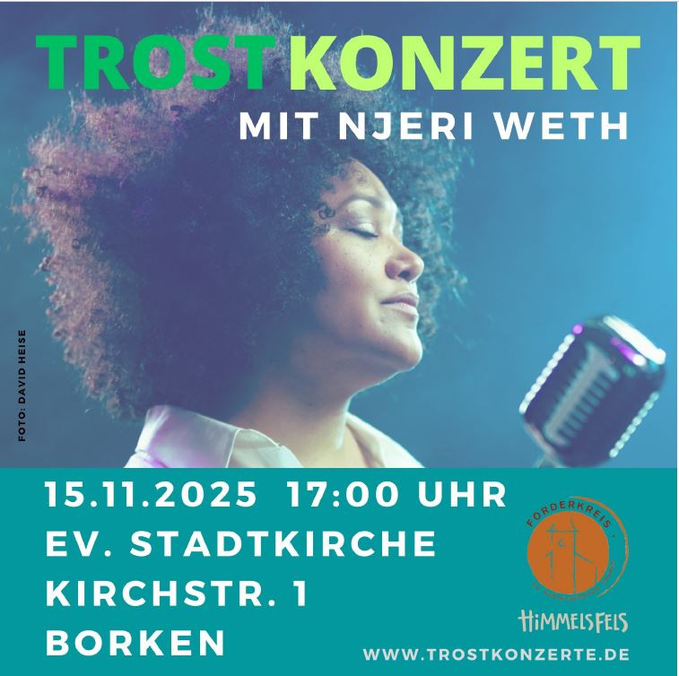 Plakat Trostkonzert Borken