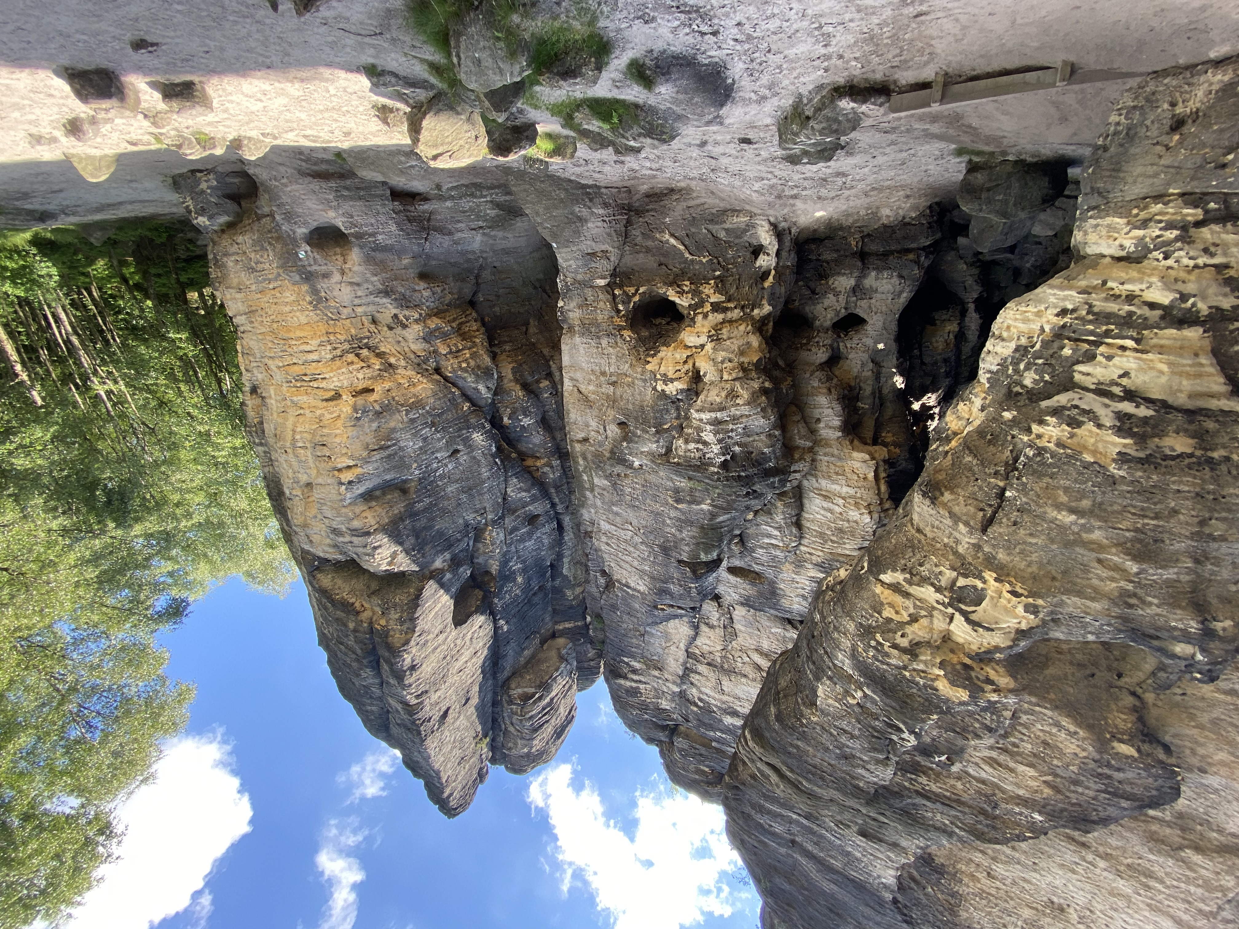 Wanderung durch die Felsenstadt der „Tyssaer Wände“
