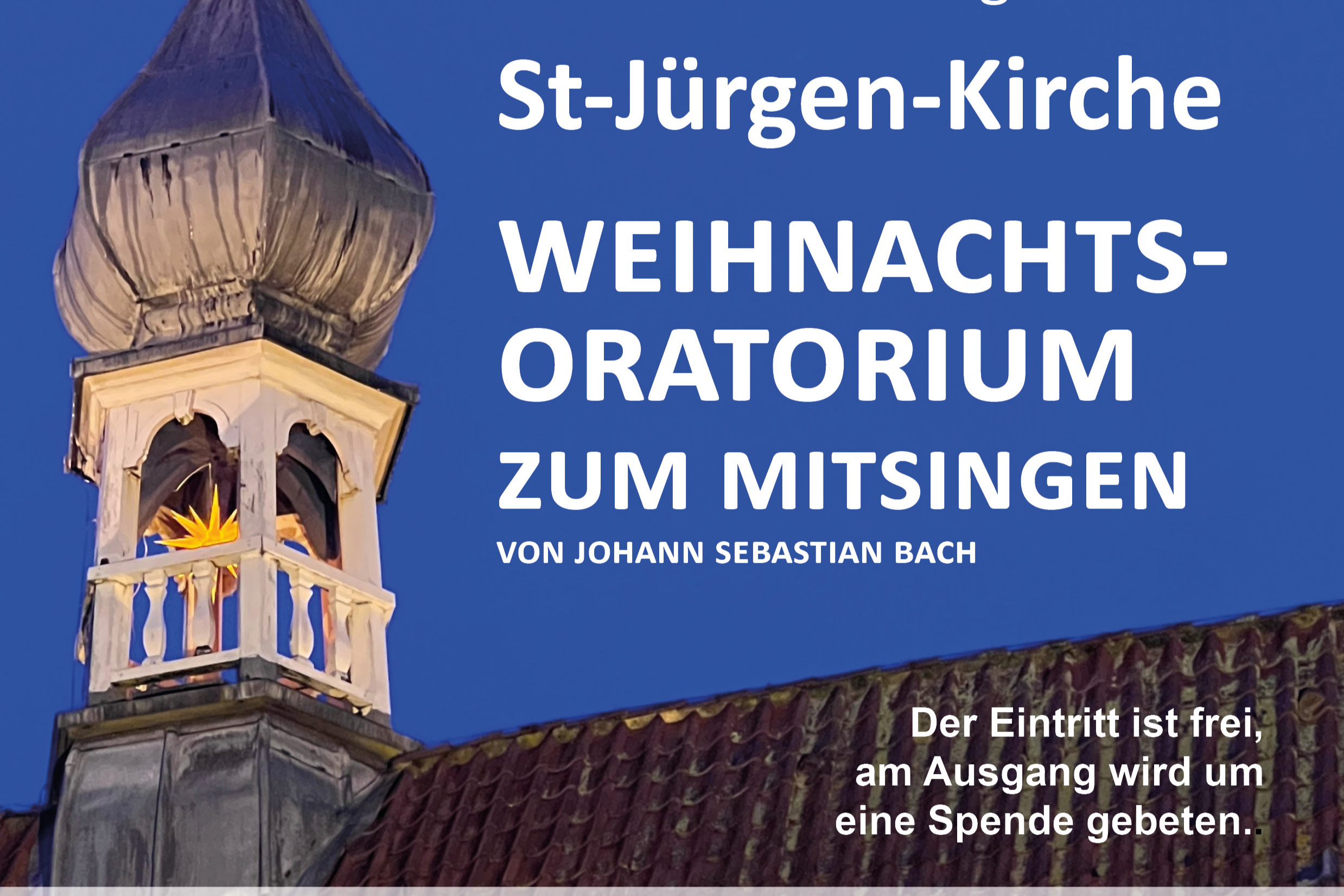 Weihnachtsoratorium zum Mitsingen