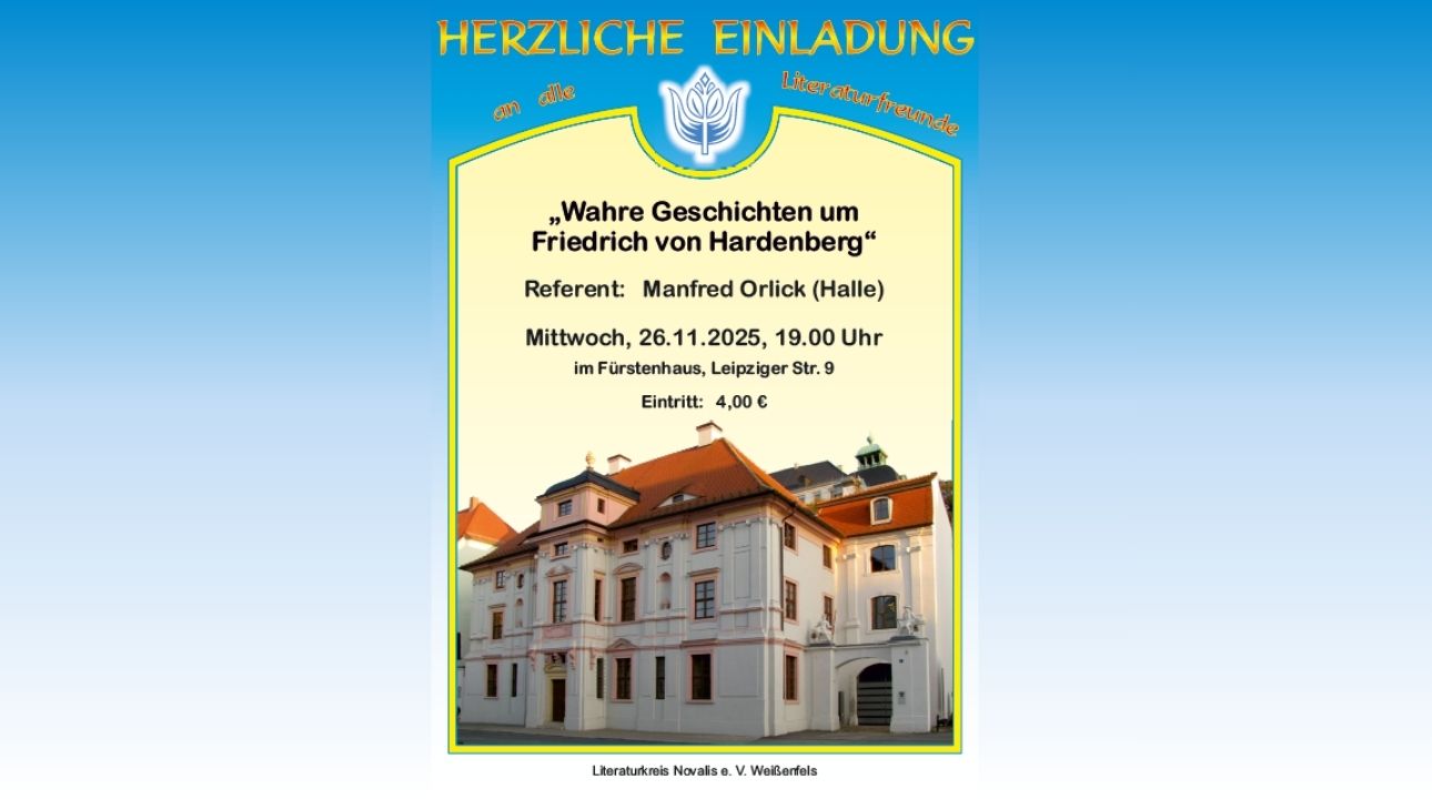 »Wahre Geschichten um Friedrich von Hardenberg«