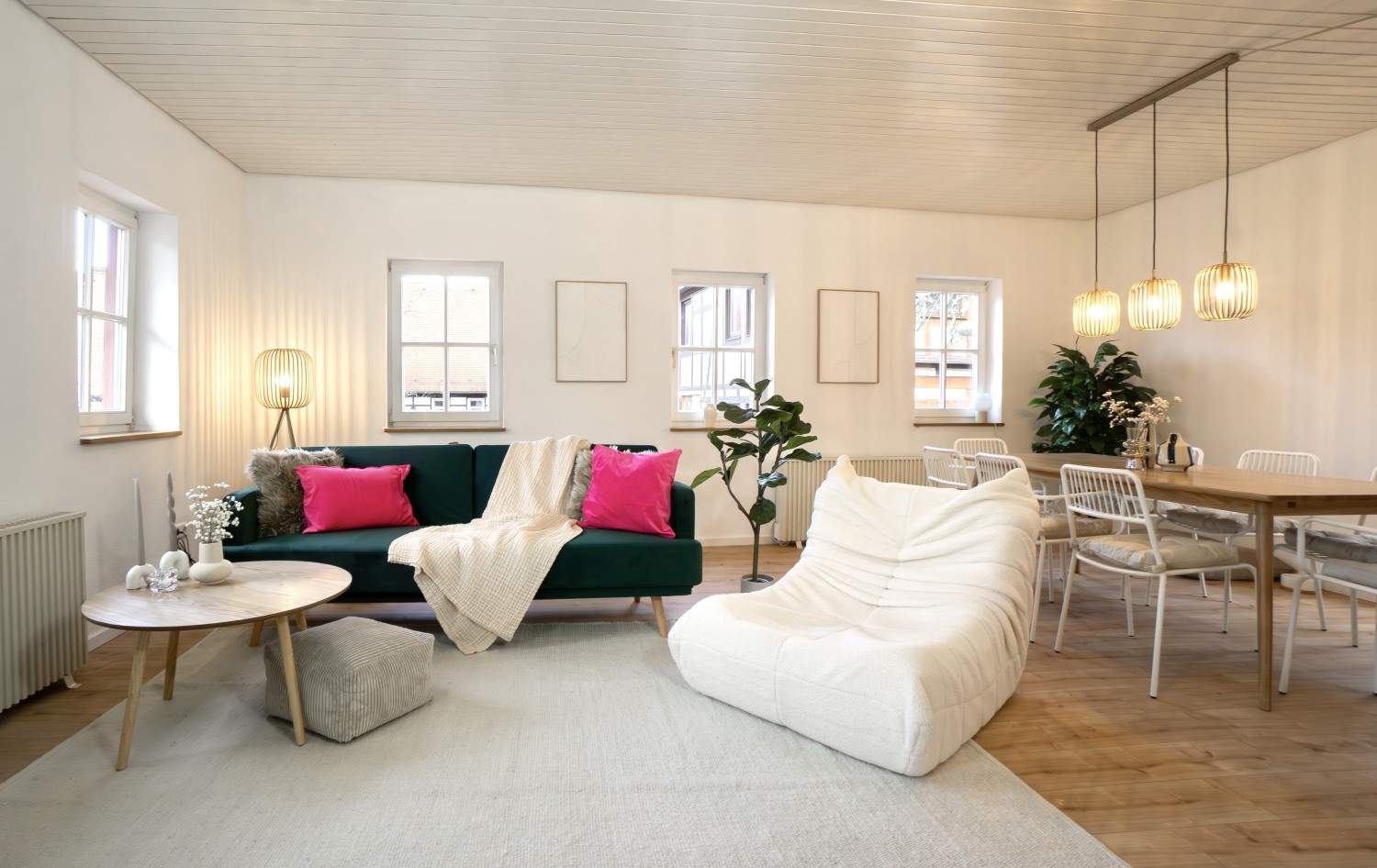 Turmstube Wohnbereich