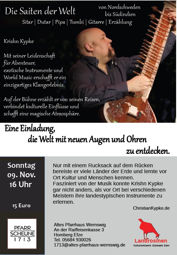 Plakat - Die Saiten der Welt