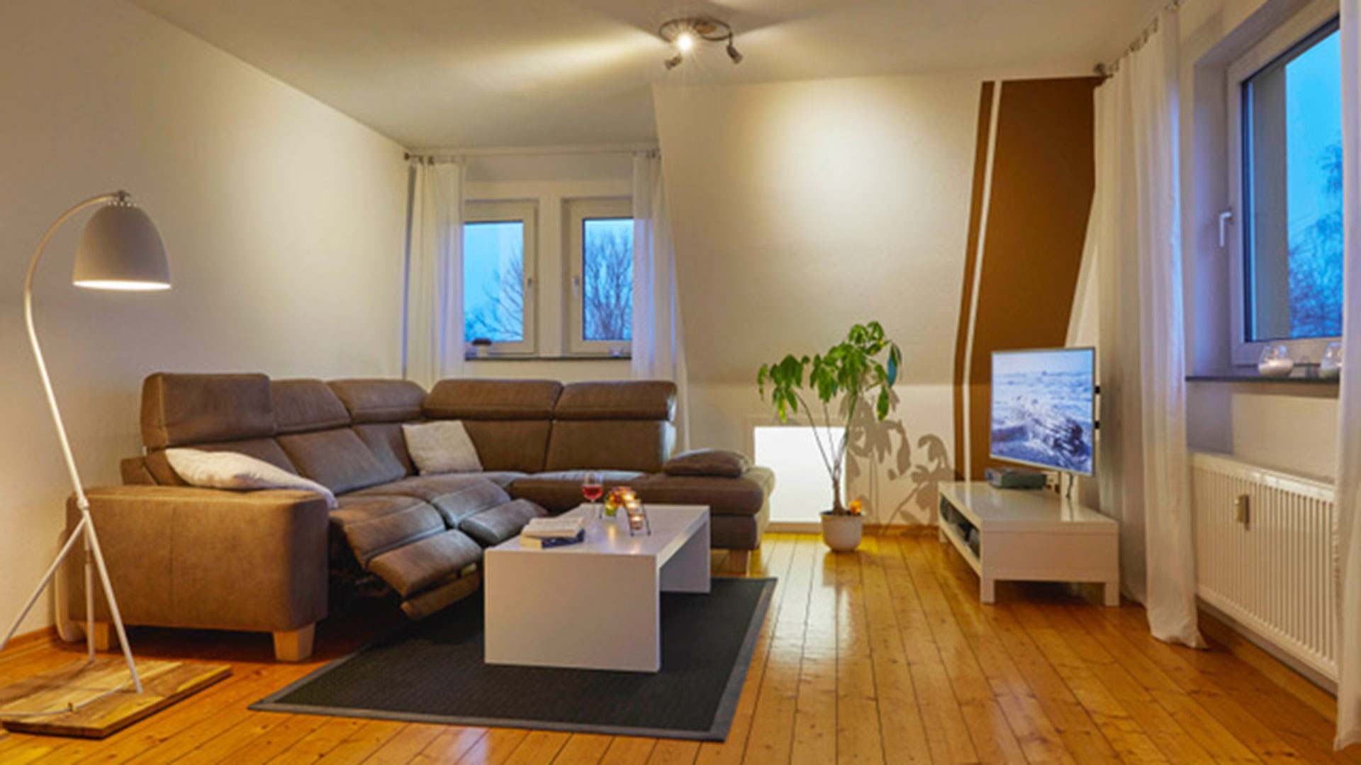 Ferienwohnung Blickweite Wohnzimmer