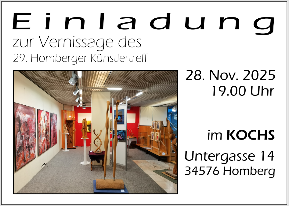 Einladung zur Vernissage