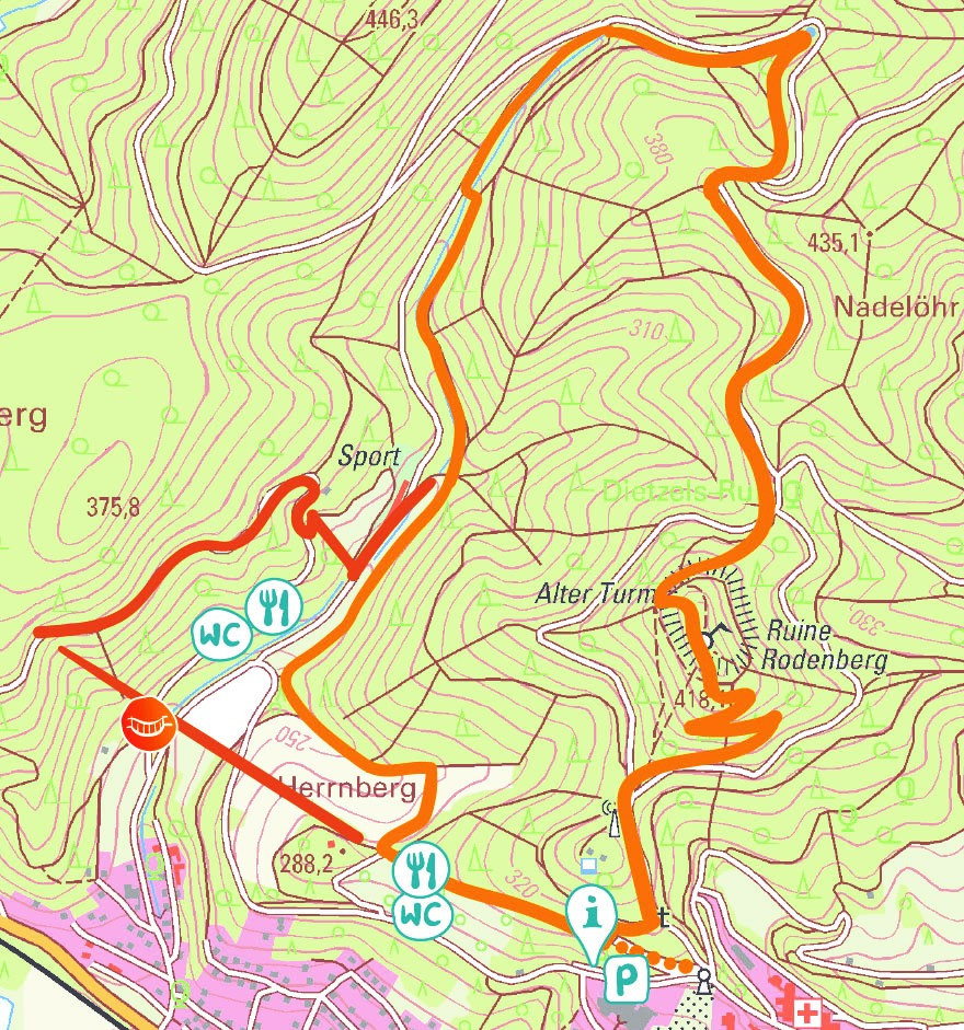 Premium-Wanderweg Bornschisser - Rotenburg