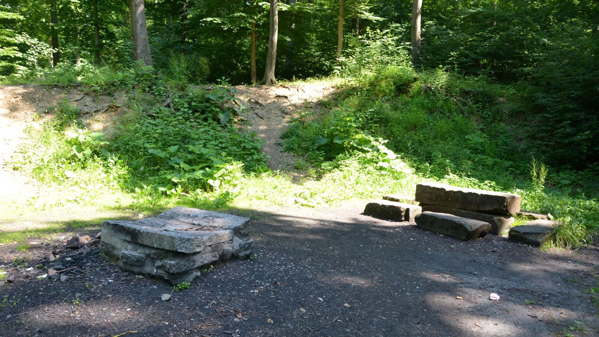 Grillplatz am Wanderparkplatz in Salzgitter-Lichtenberg