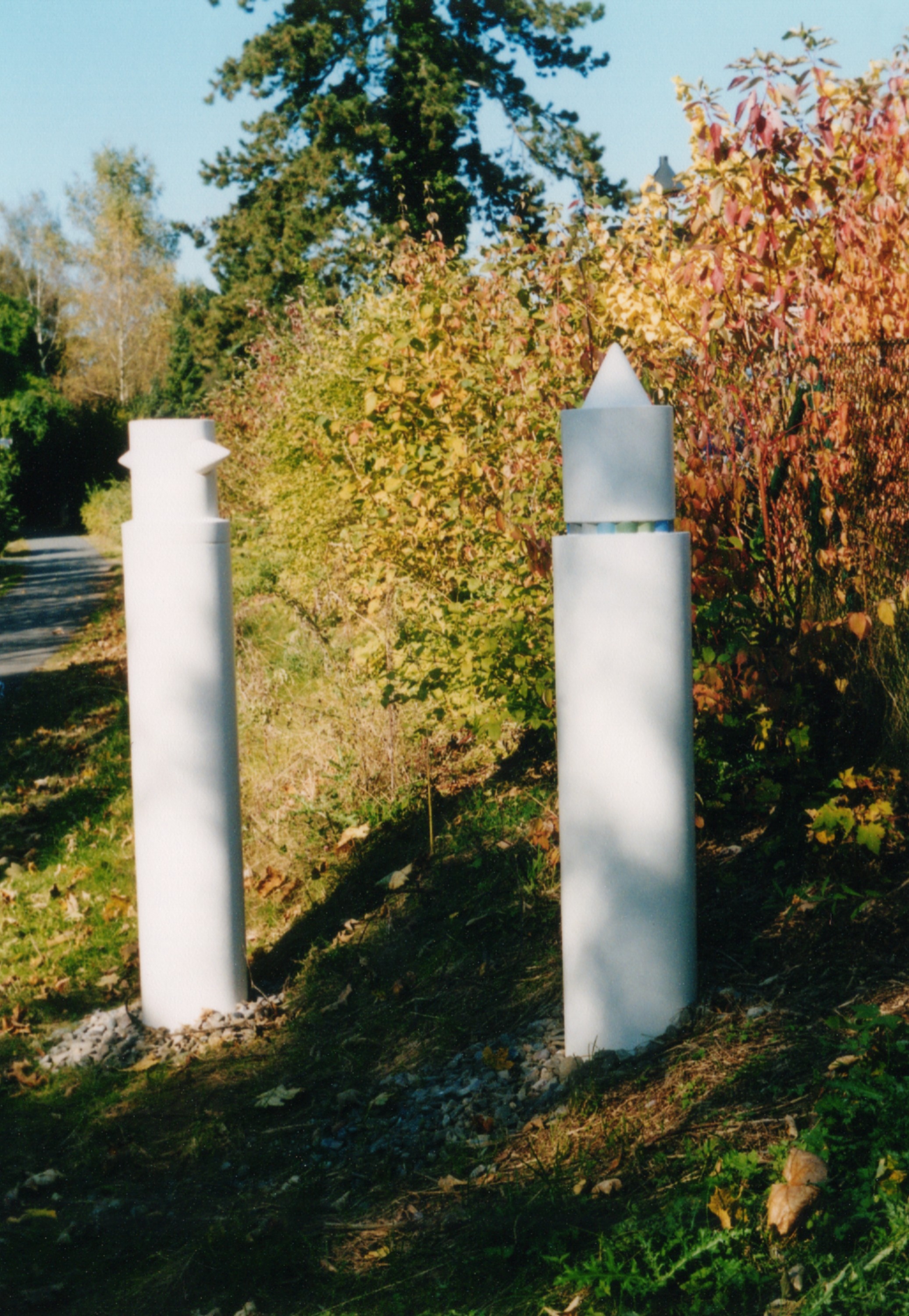 "Stiller Dialog" - Skulptur