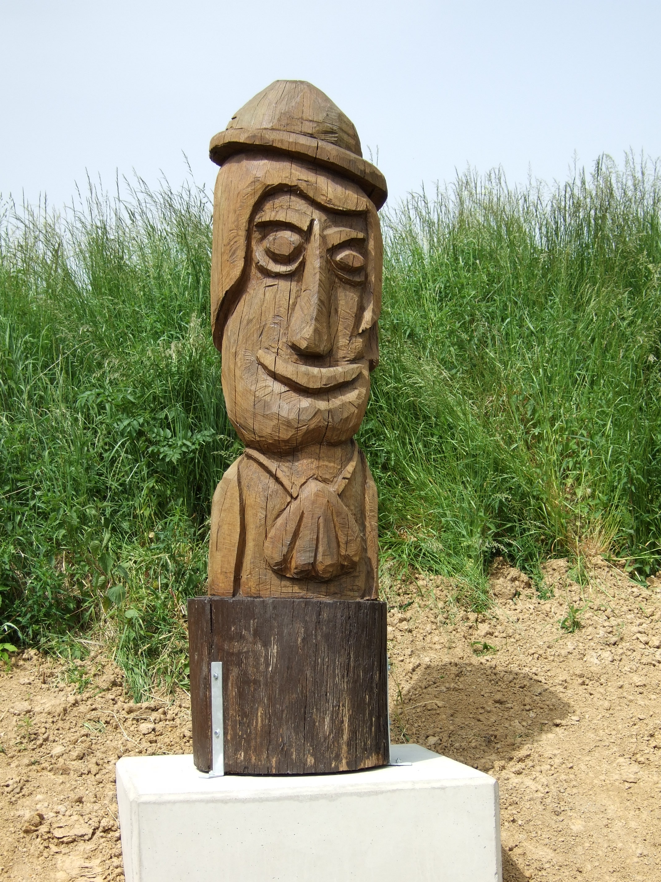 "Der Heilige Jacob" - Skulptur