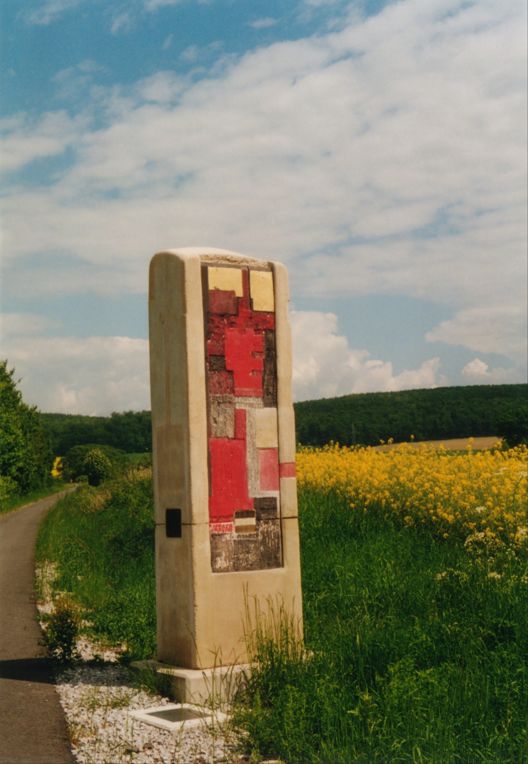 "Geheimnisturm" - Skulptur