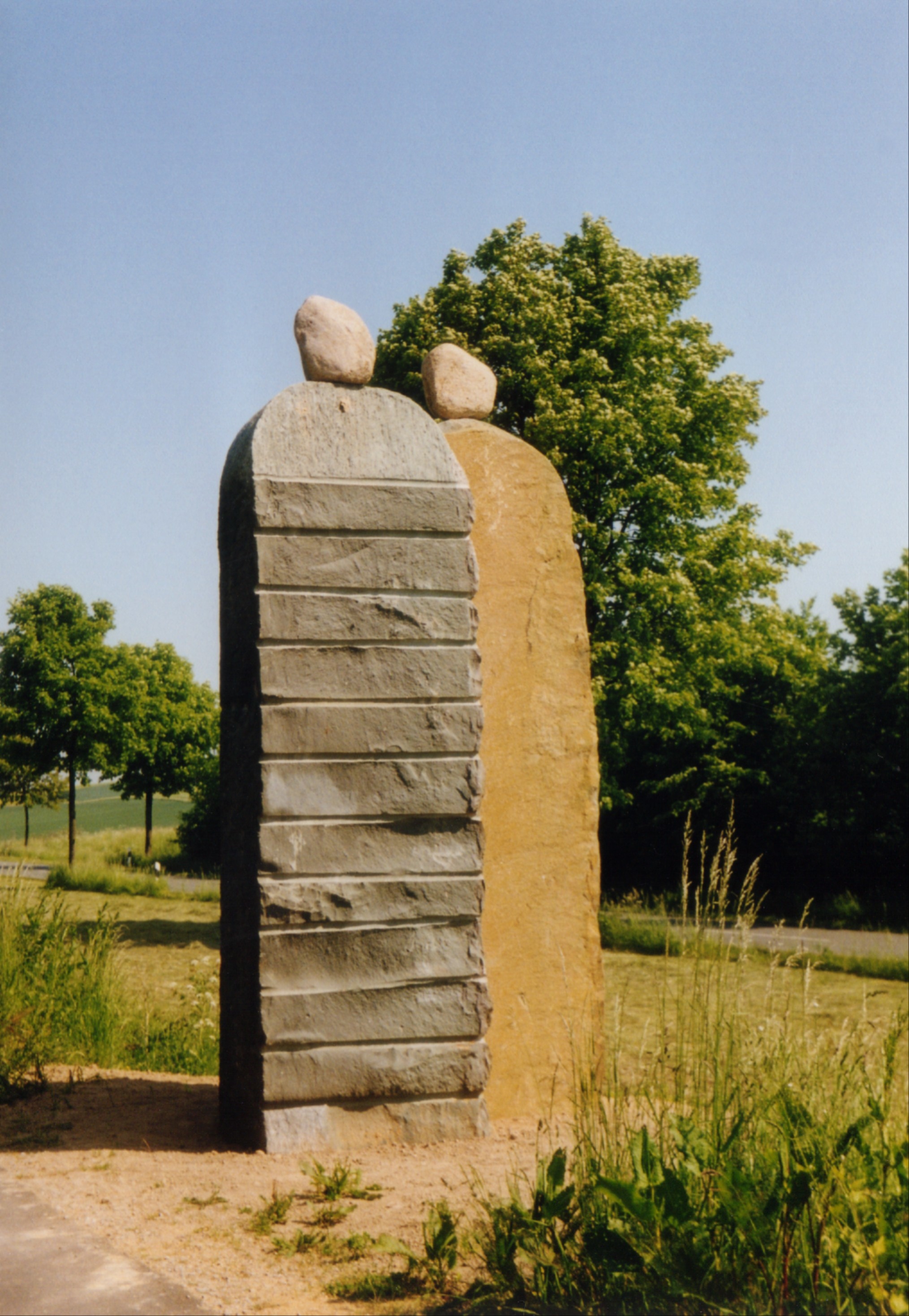 "Begegnung" - Skulptur
