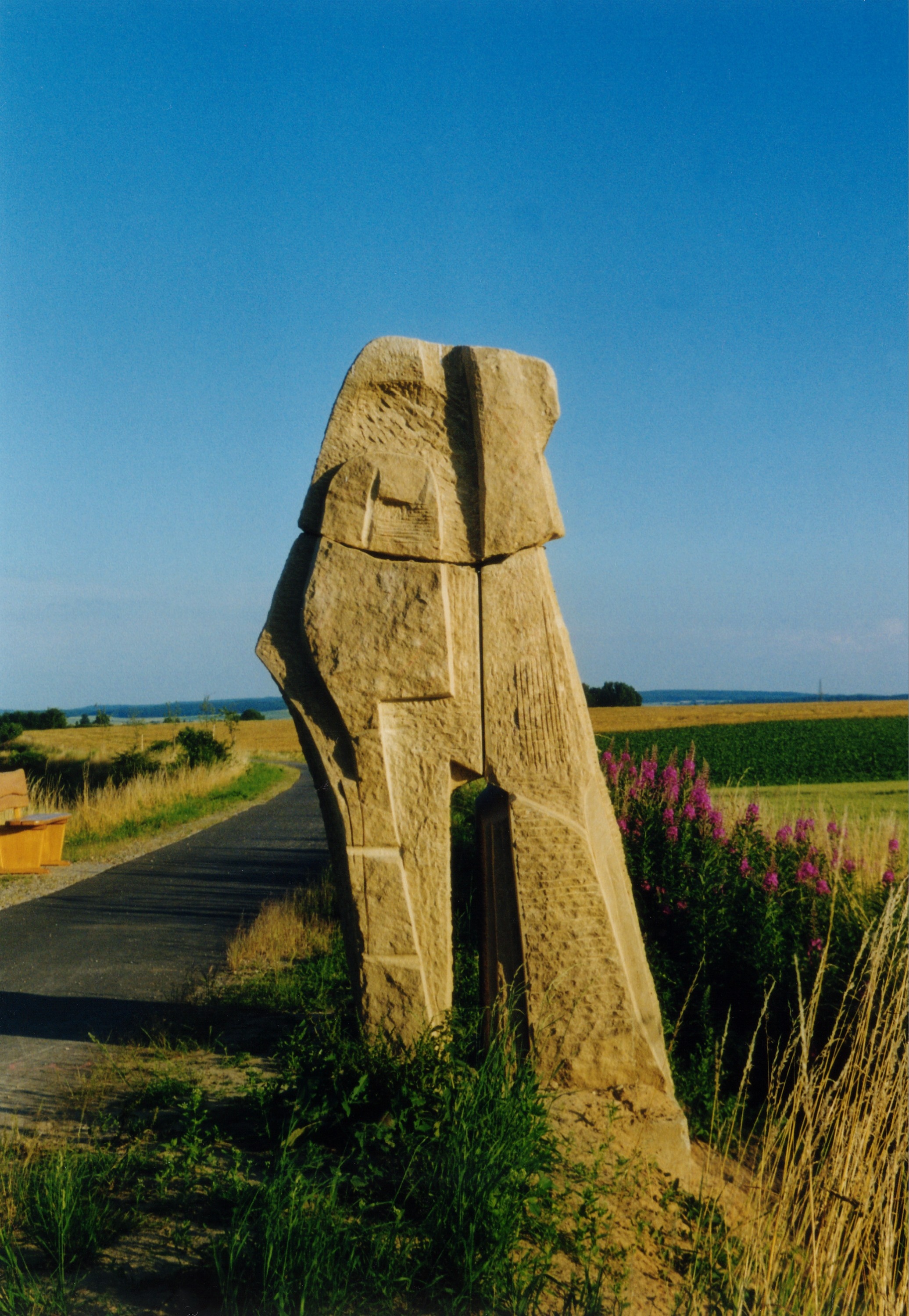 "Welcome" - Skulptur