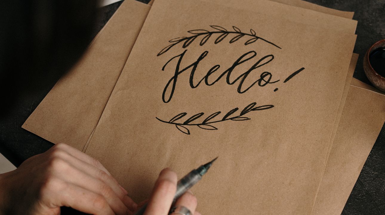 Kreatives Handlettering auf Porzellan & Textilien in der Stadtbibliothek