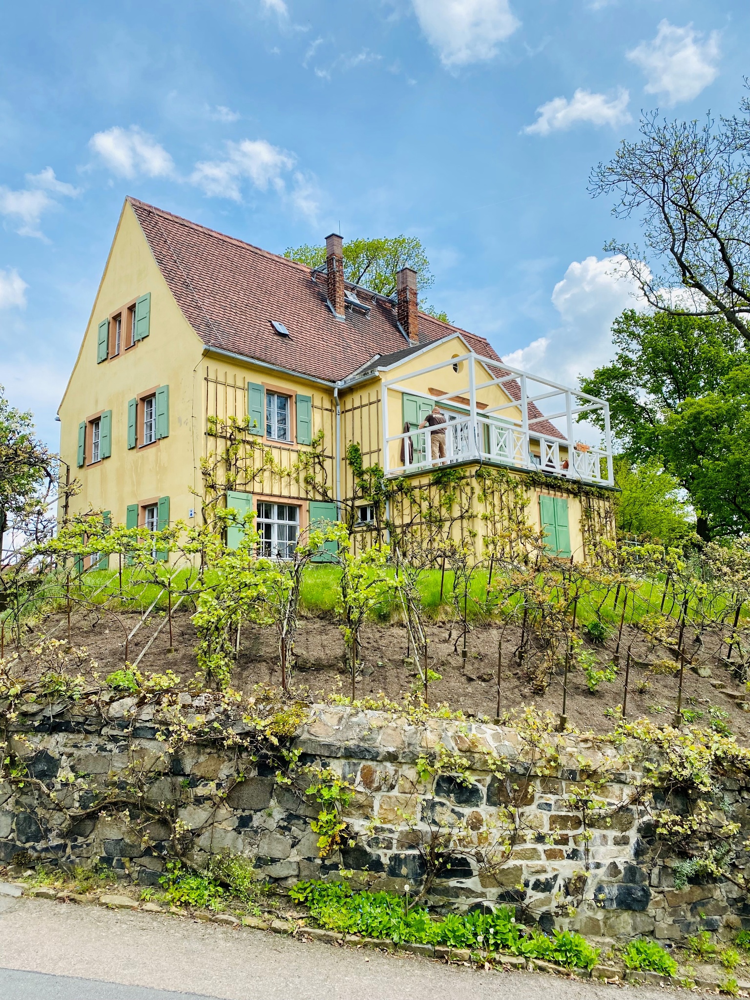 Göschenhaus mit Seume-Gedenkstätte und klassizistischem Privatgarten – Motiv