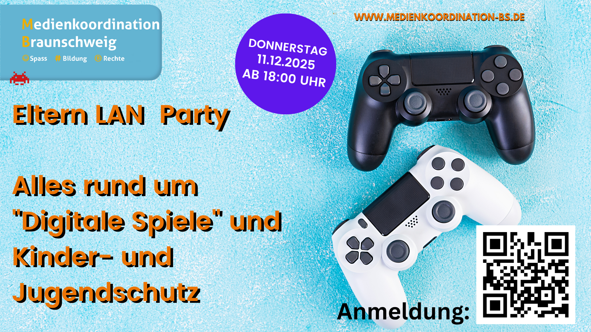 ElternLAN 2025 – Spielen, Verstehen, Begleiten