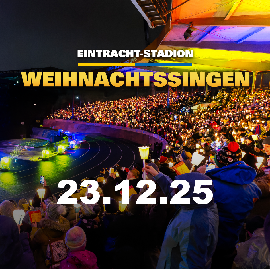 Weihnachtssingen im Stadion