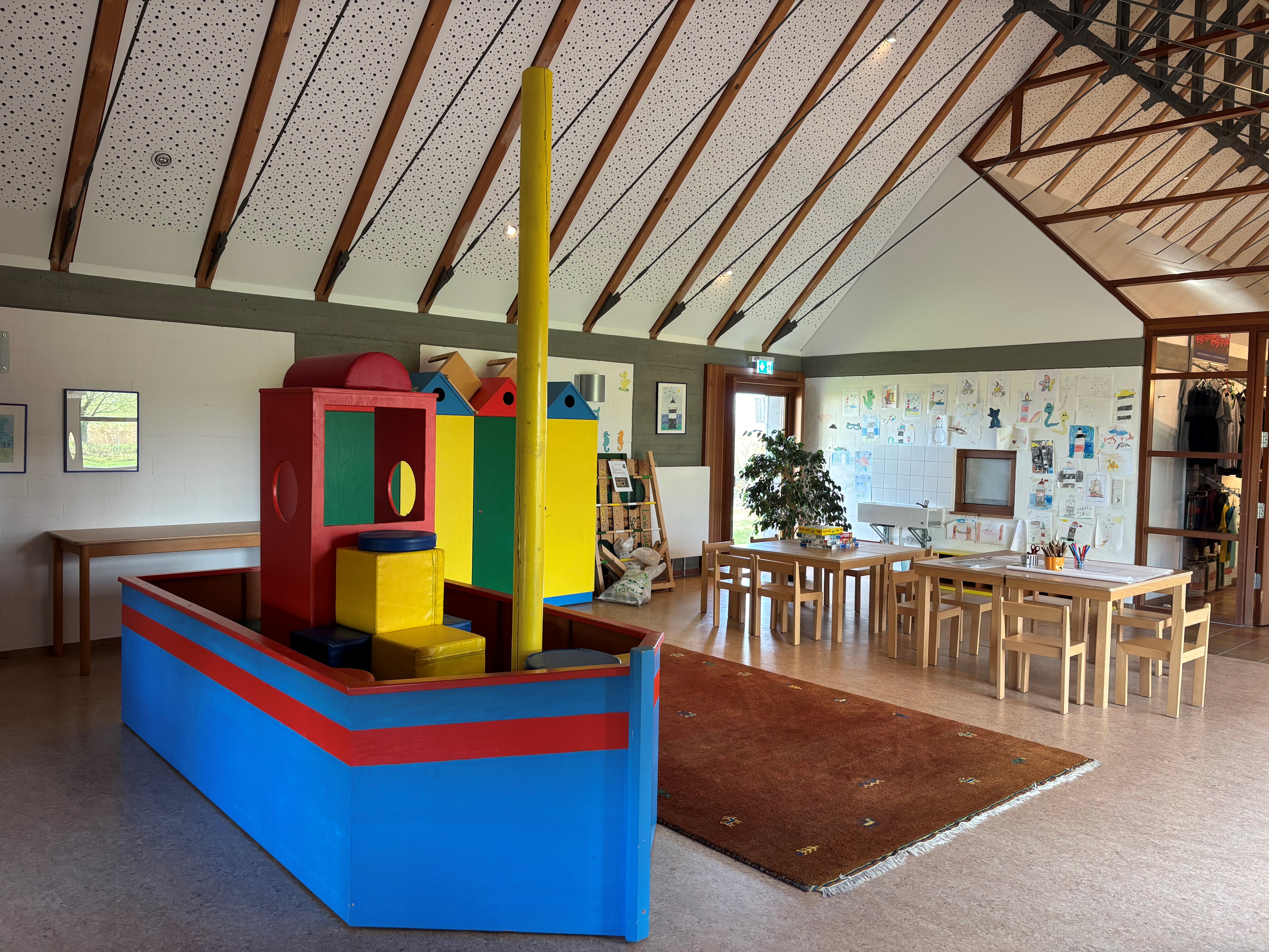 Kinderspielzimmer im Gästezentrum Wremen
