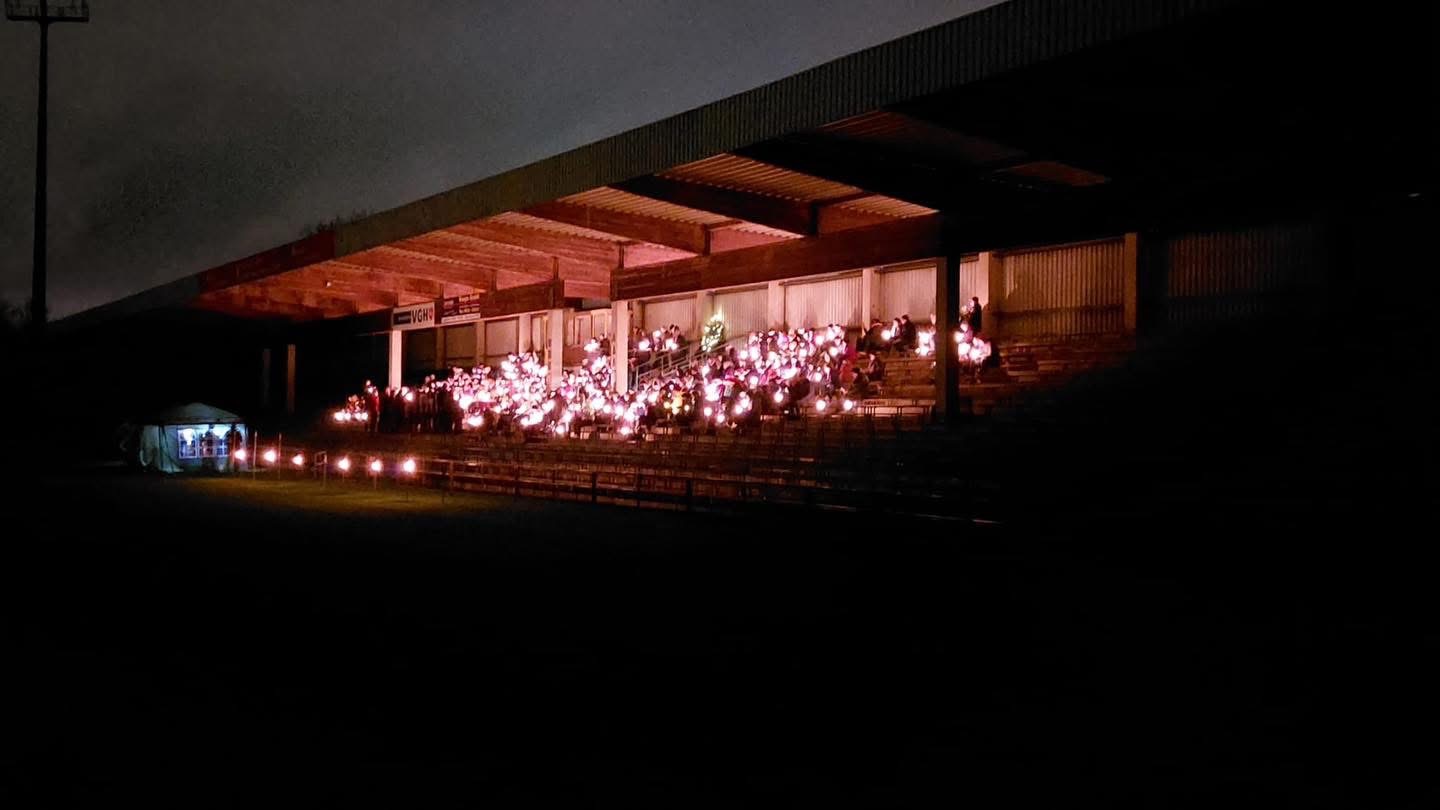 Weihnachtssingen im Günther-Volker-Stadion