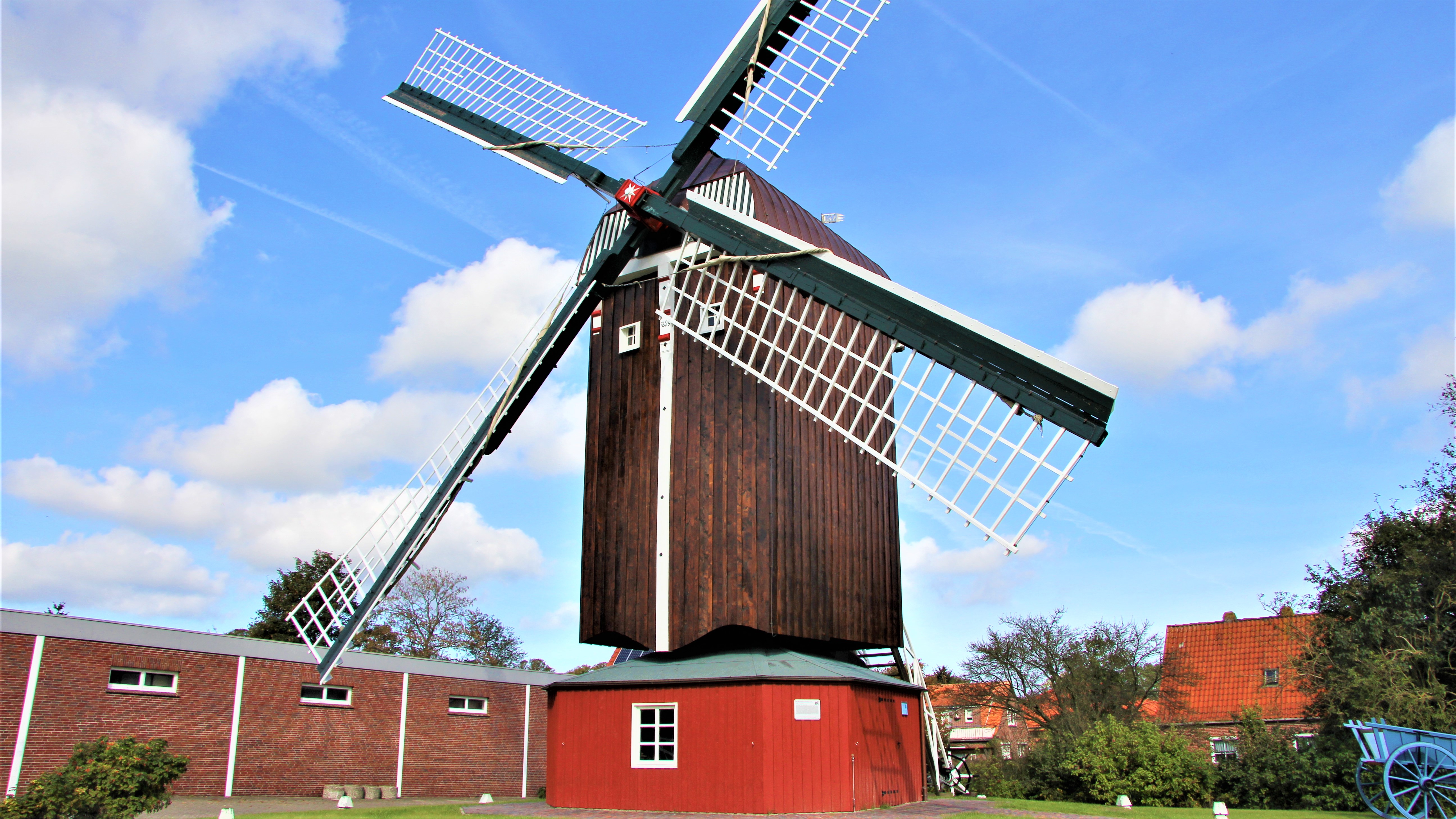 Erlebnismuseum Bockwindmühle: Schaubetrieb mit Mühlenführung 